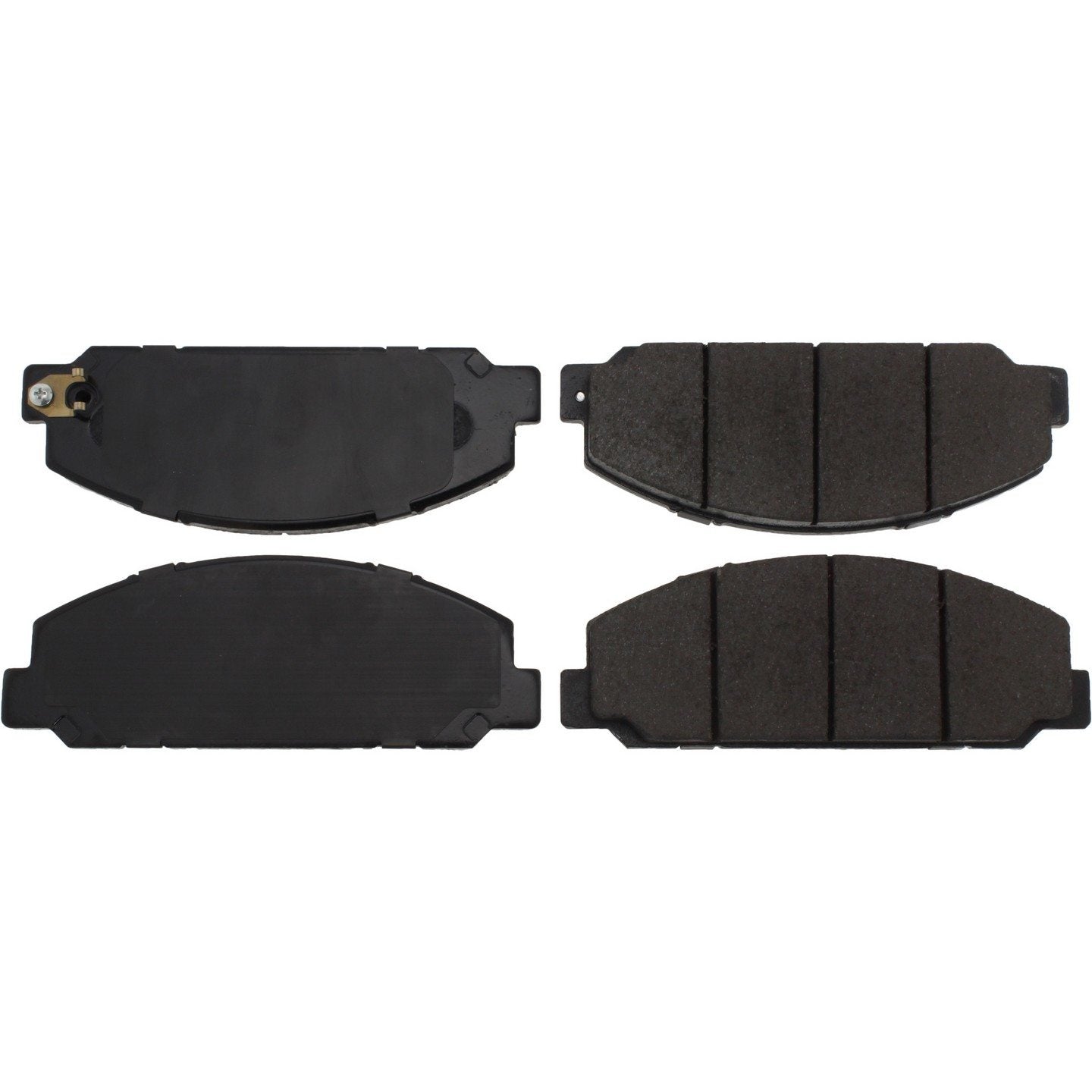 Stoptech Centric Posi-Quiet Ceramic Brake Pads w/Shims & Hardware - Front/Rear 105.16830