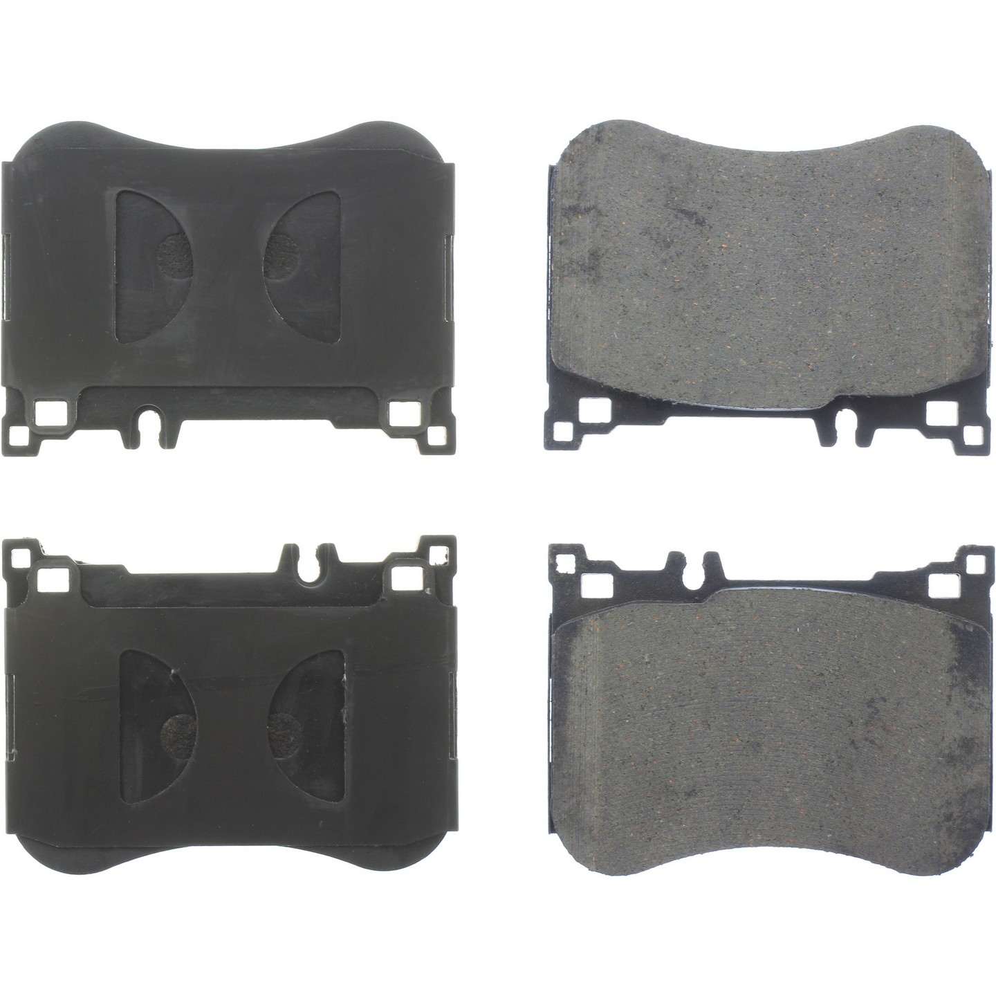 Posi Quiet Ceramic Brake Pads with Hardware  top view frsport 105.16880