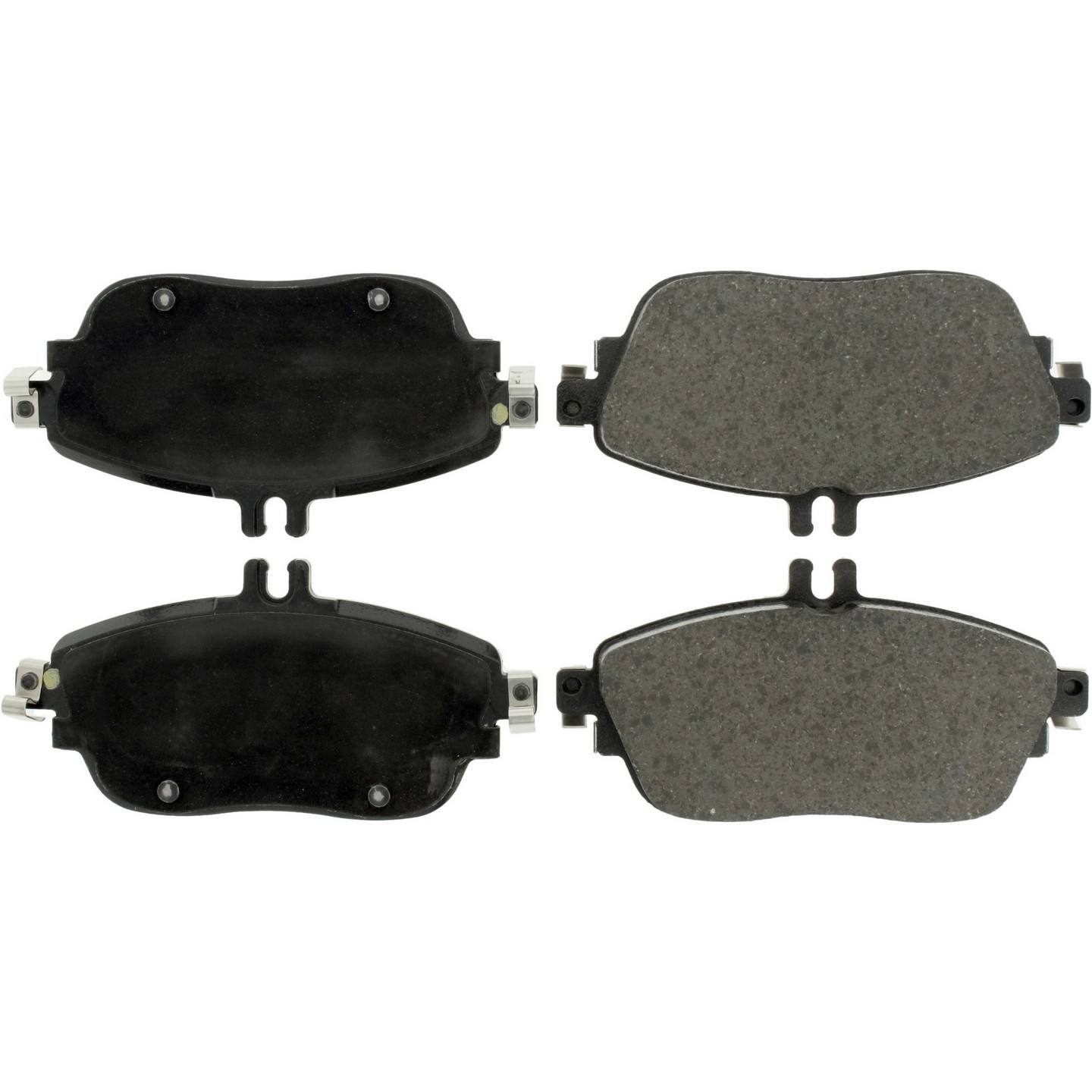 Posi Quiet Ceramic Brake Pads with Hardware  top view frsport 105.16940