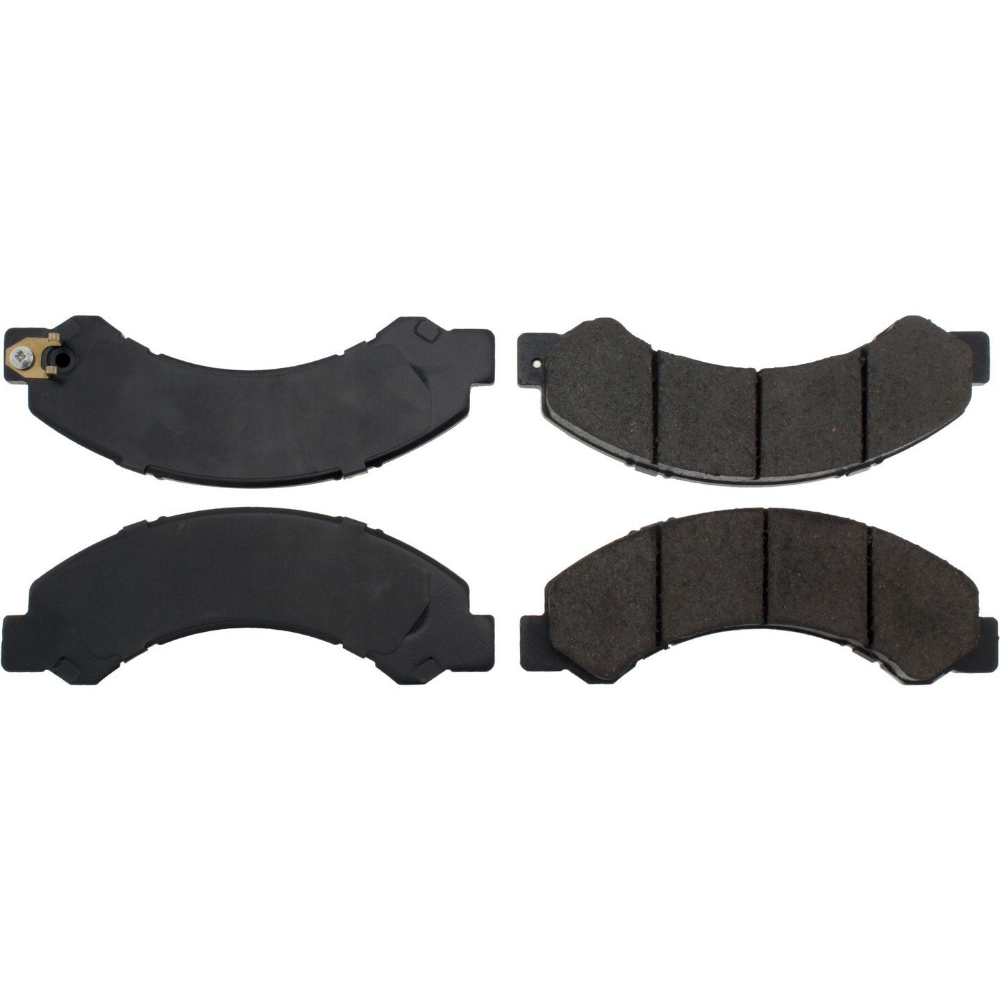 Posi Quiet Ceramic Brake Pads with Hardware  top view frsport 105.16950