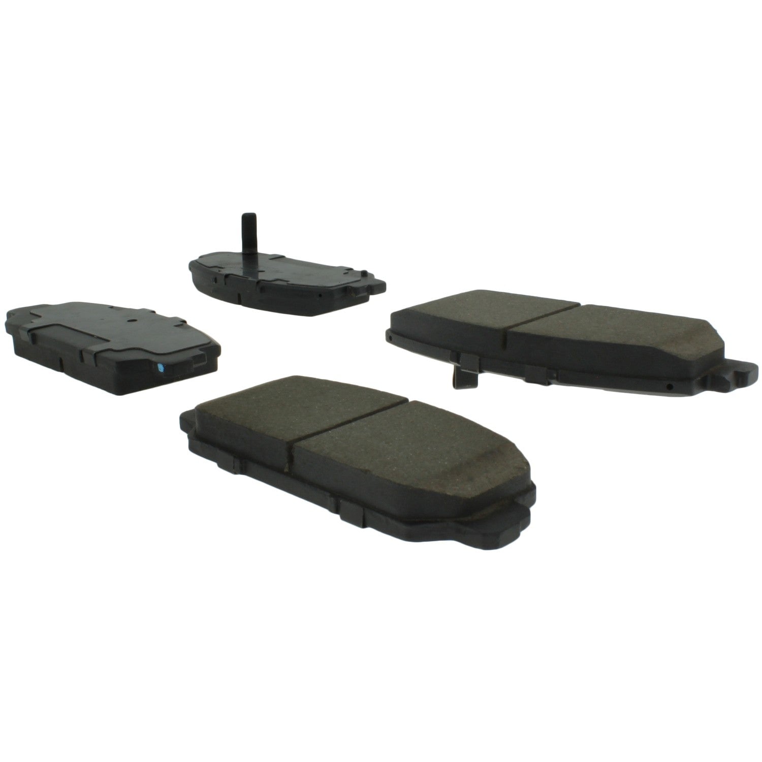 Posi Quiet Ceramic Brake Pads with Hardware  top view frsport 105.16970