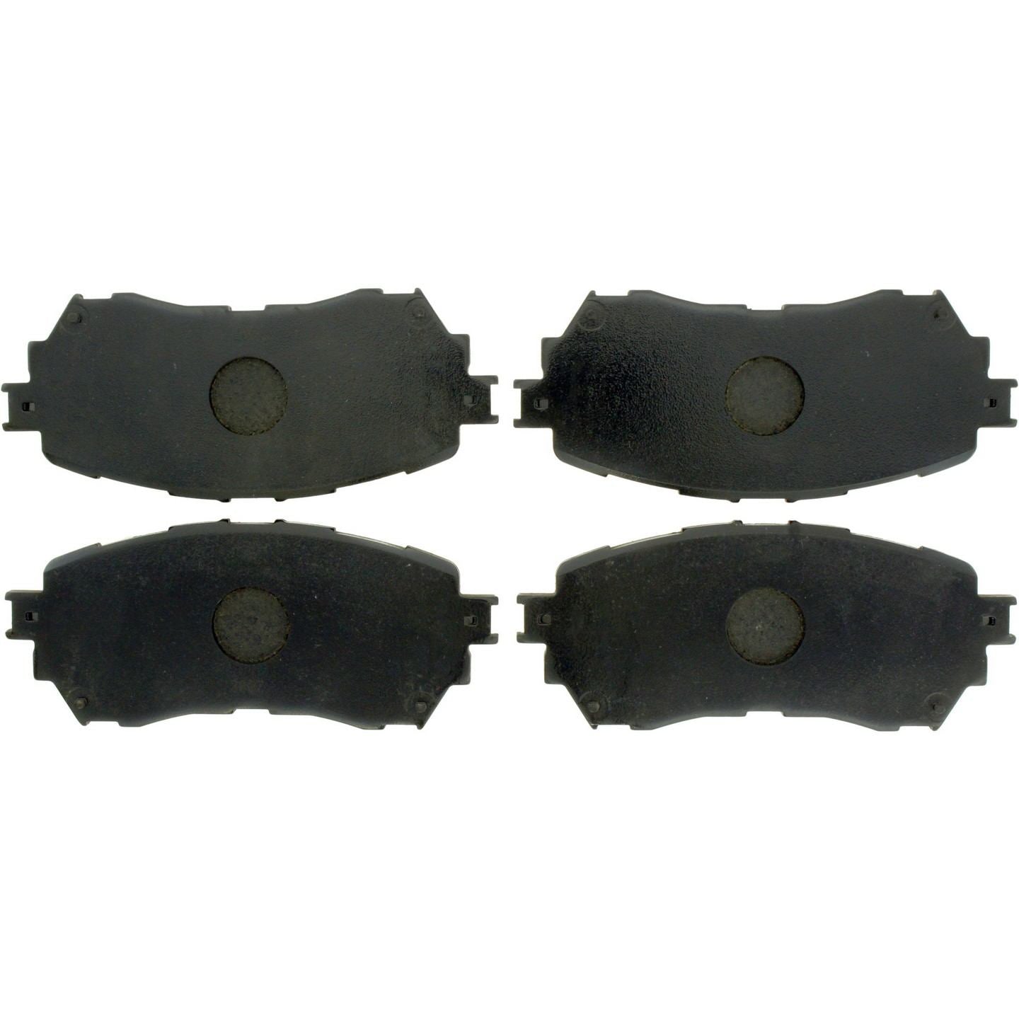 Posi Quiet Ceramic Brake Pads with Hardware  top view frsport 105.17110