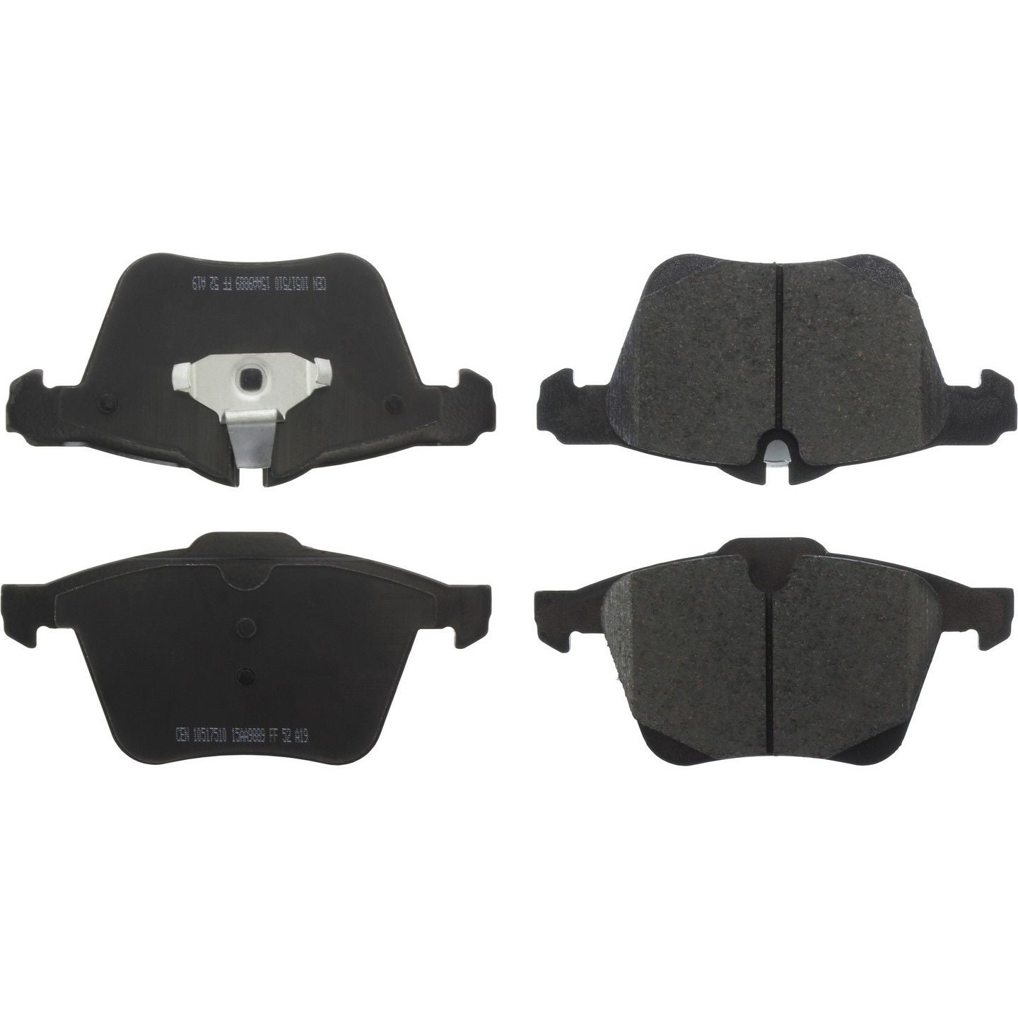 Stoptech Centric Posi-Quiet Ceramic Brake Pads w/Shims & Hardware - Front 105.17510