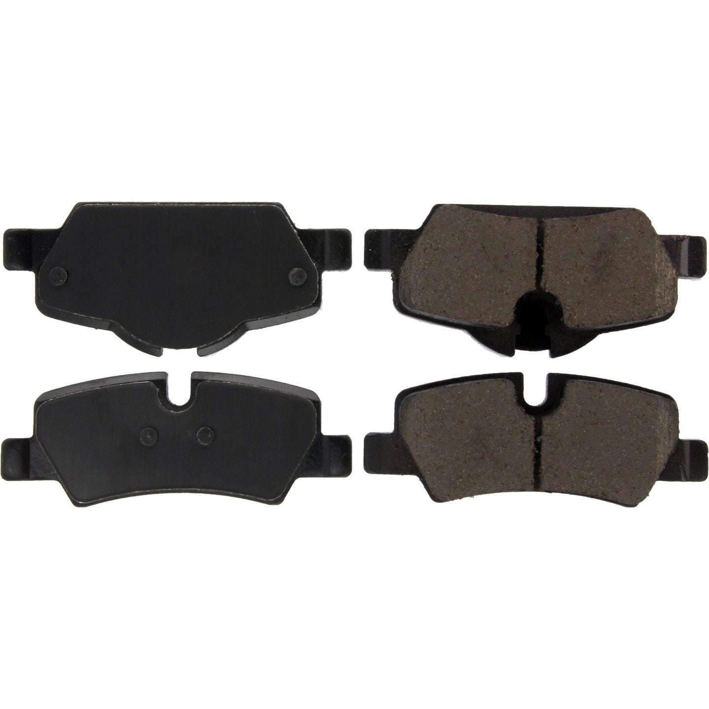 Posi Quiet Ceramic Brake Pads with Hardware  top view frsport 105.18000