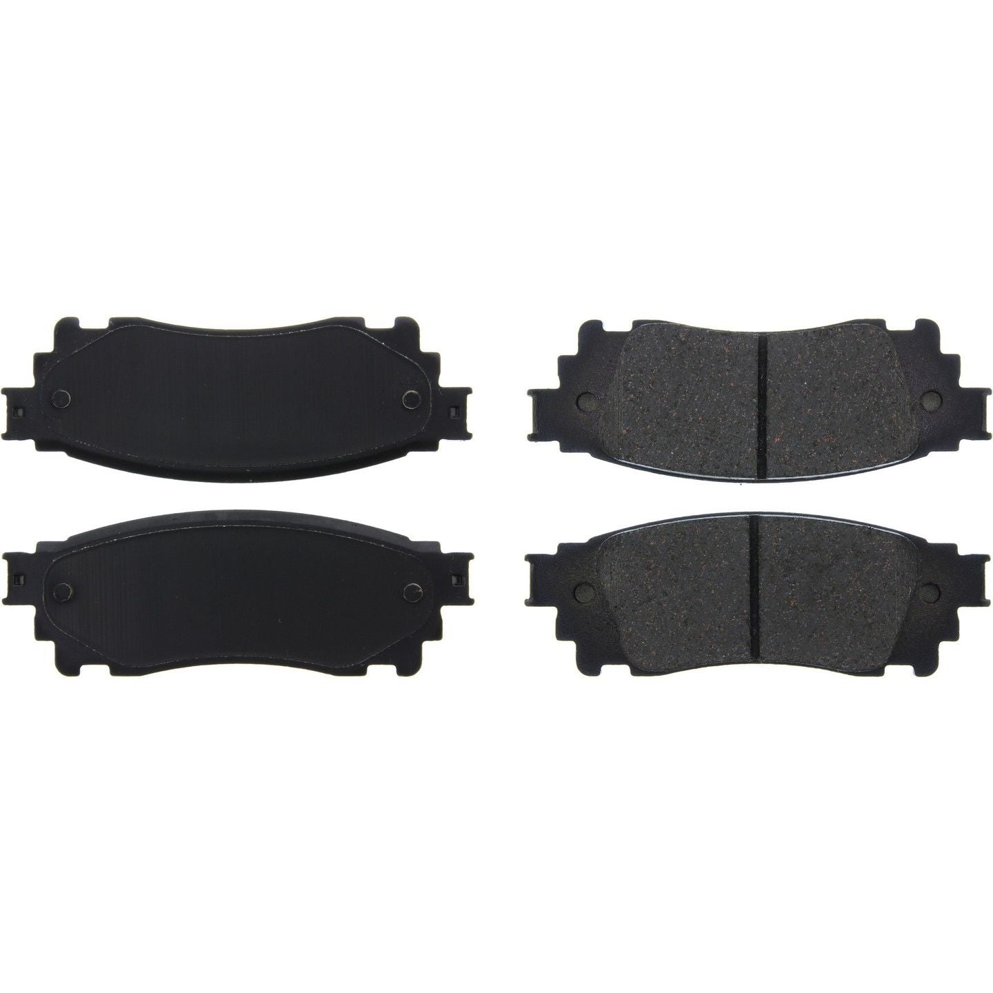 Posi Quiet Ceramic Brake Pads  top view frsport 105.18050