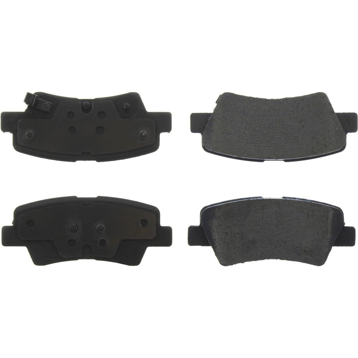 Stoptech PosiQuiet 17-19 Hyundai Elantra Premium Ceramic Rear Brake Pads 105.18120