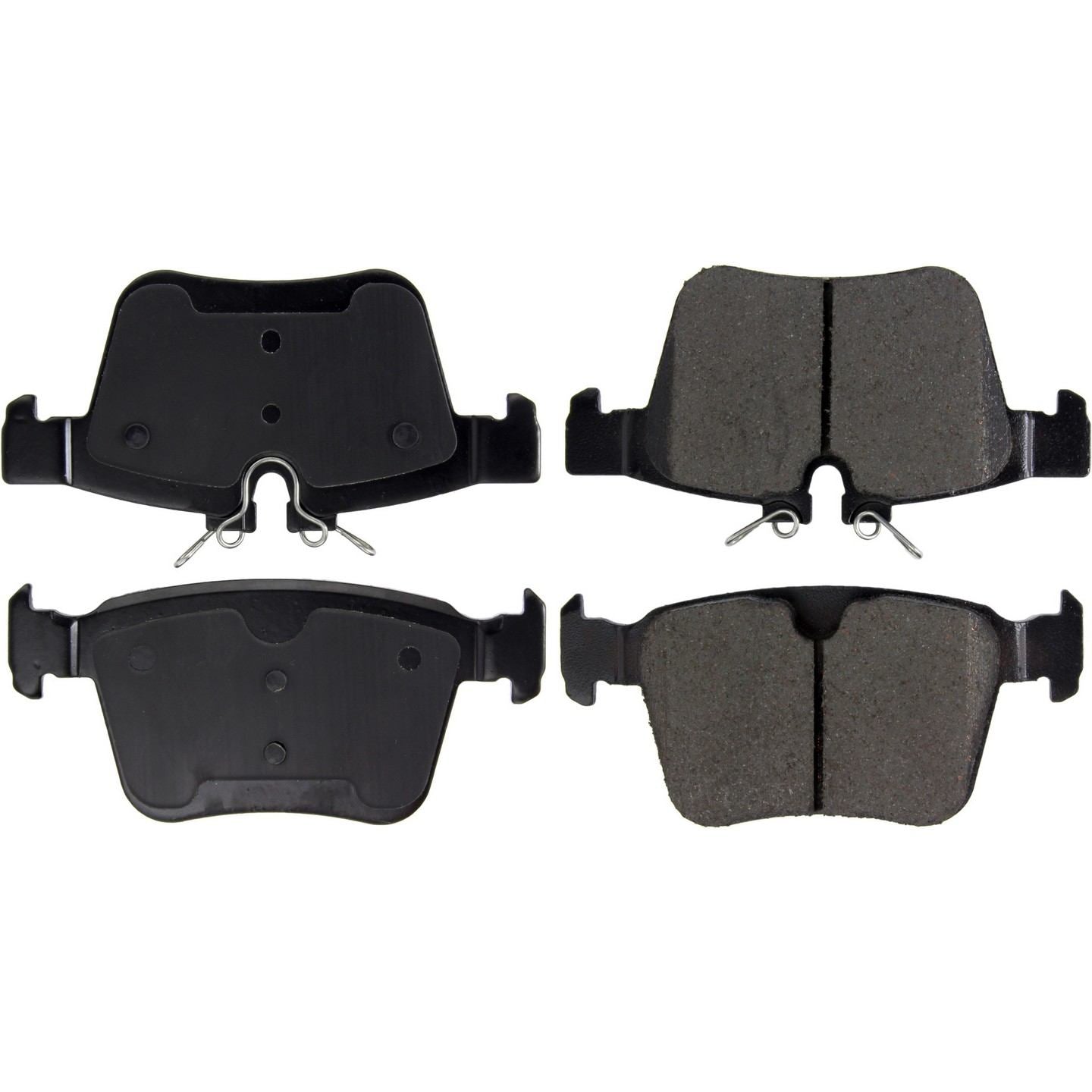 Posi Quiet Ceramic Brake Pads with Hardware  top view frsport 105.18210