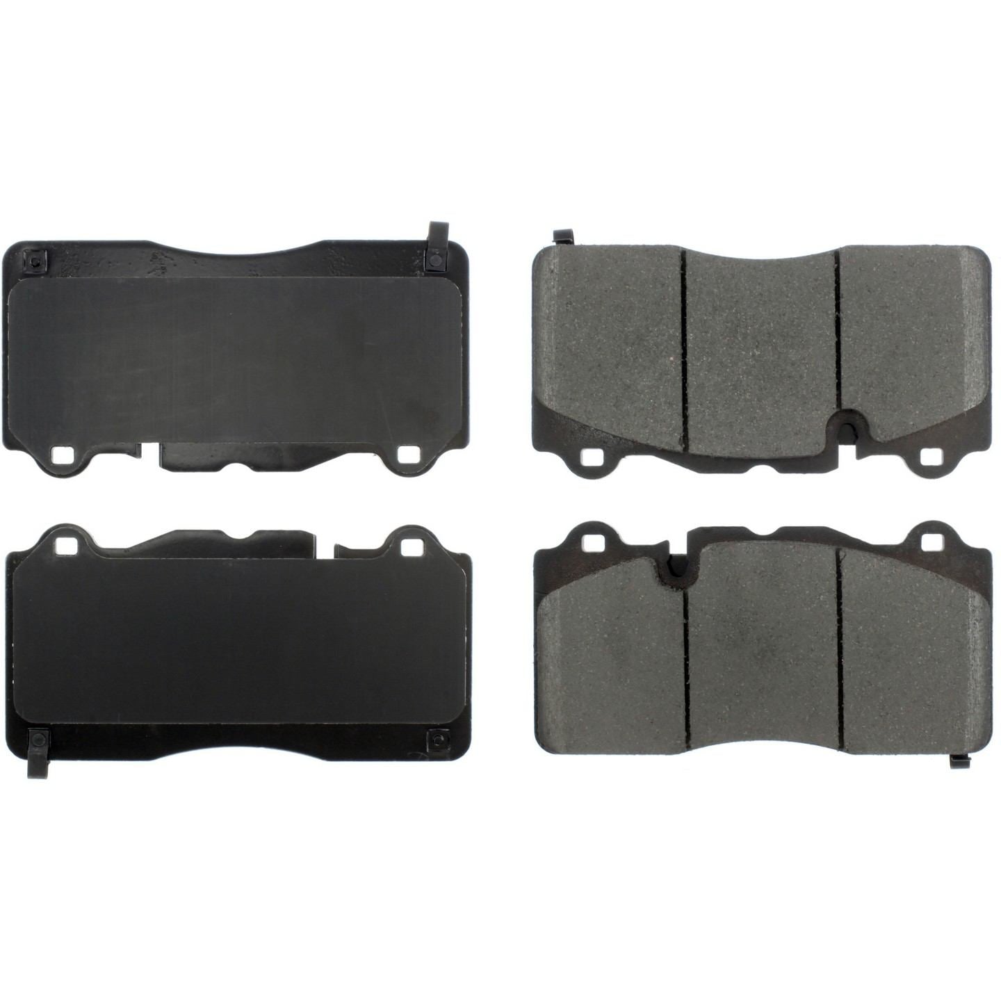 Posi Quiet Ceramic Brake Pads  top view frsport 105.18350