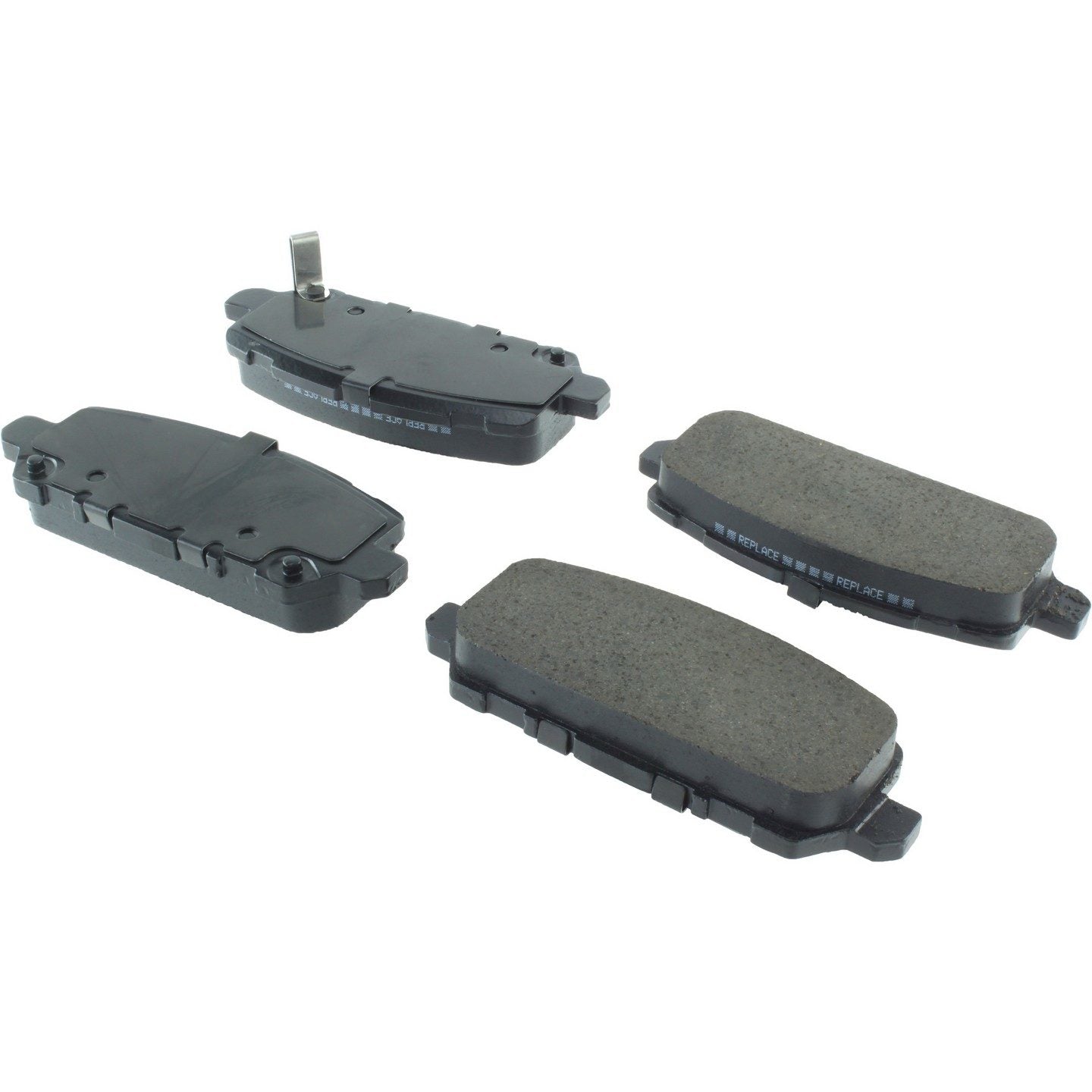 Stoptech Centric Posi-Quiet Ceramic Brake Pads w/Hardware - Rear 105.18410