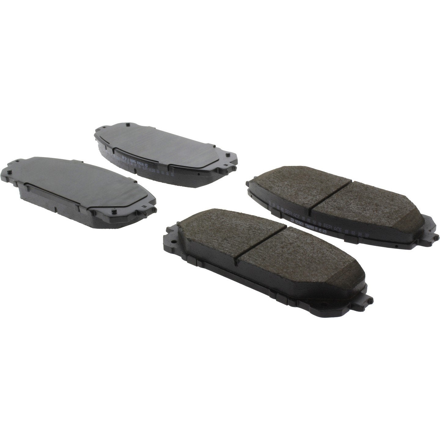 Stoptech Centric Posi-Quiet Ceramic Brake Pads w/Hardware - Front 105.18430