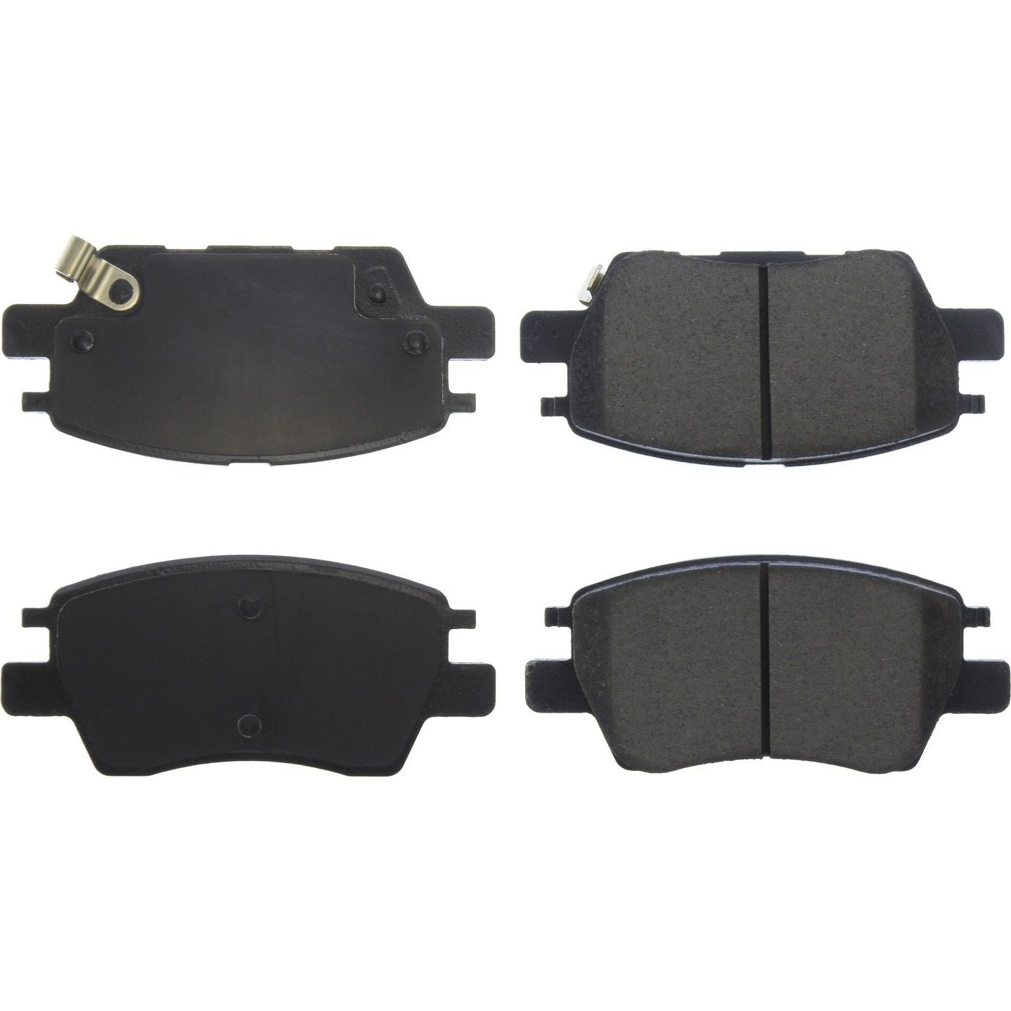 Posi Quiet Ceramic Brake Pads  top view frsport 105.18440