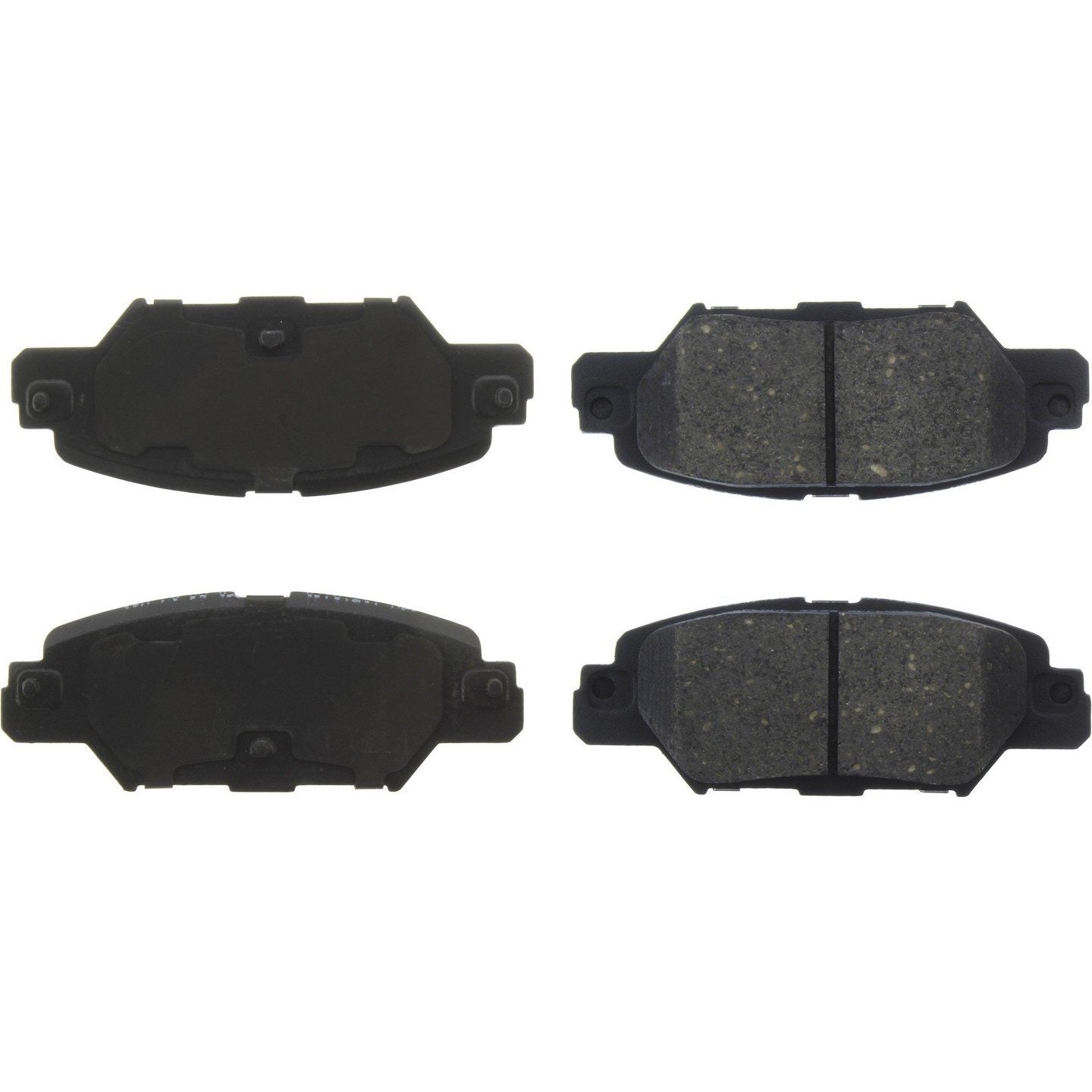 Posi Quiet Ceramic Brake Pads  top view frsport 105.18460