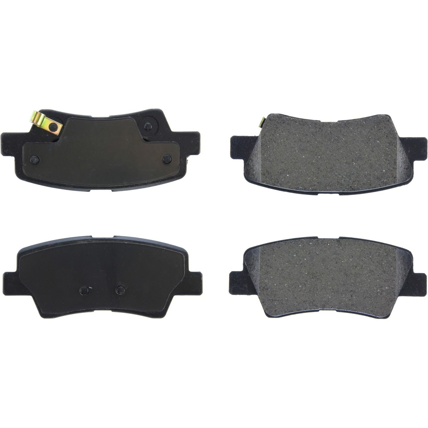 Posi Quiet Ceramic Brake Pads  top view frsport 105.18480