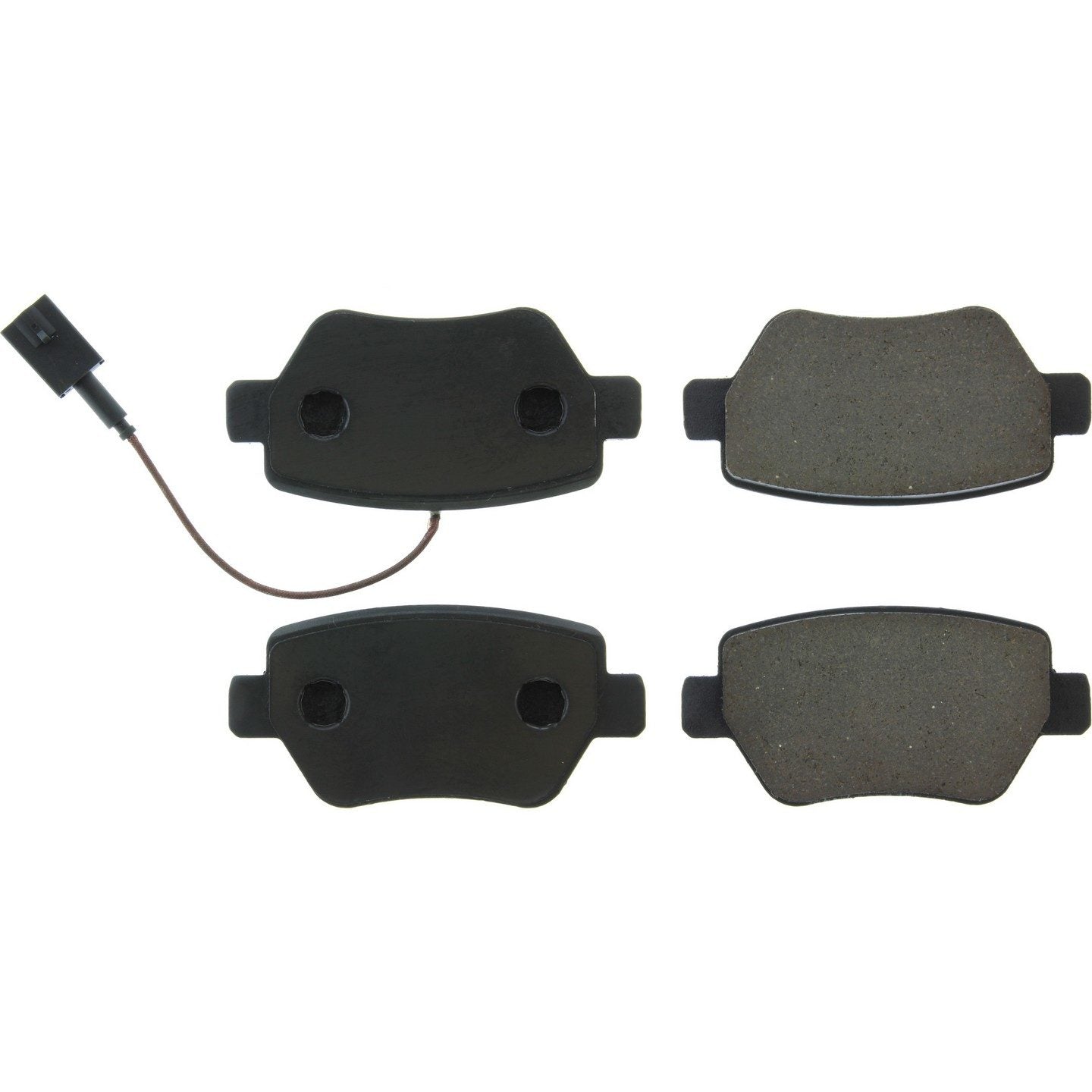 Posi Quiet Ceramic Brake Pads  top view frsport 105.18510