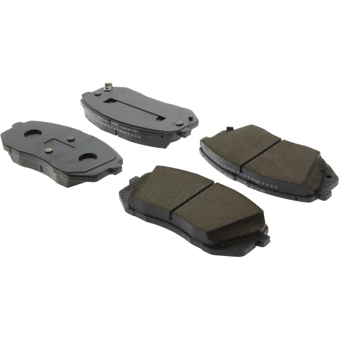 Stoptech PosiQuiet 16-18 Hyundai Sonata / Kia Optima Premium Ceramic Front Brake Pads 105.18550