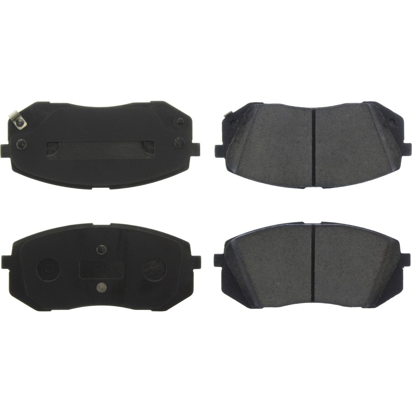 Posi Quiet Ceramic Brake Pads  top view frsport 105.18550