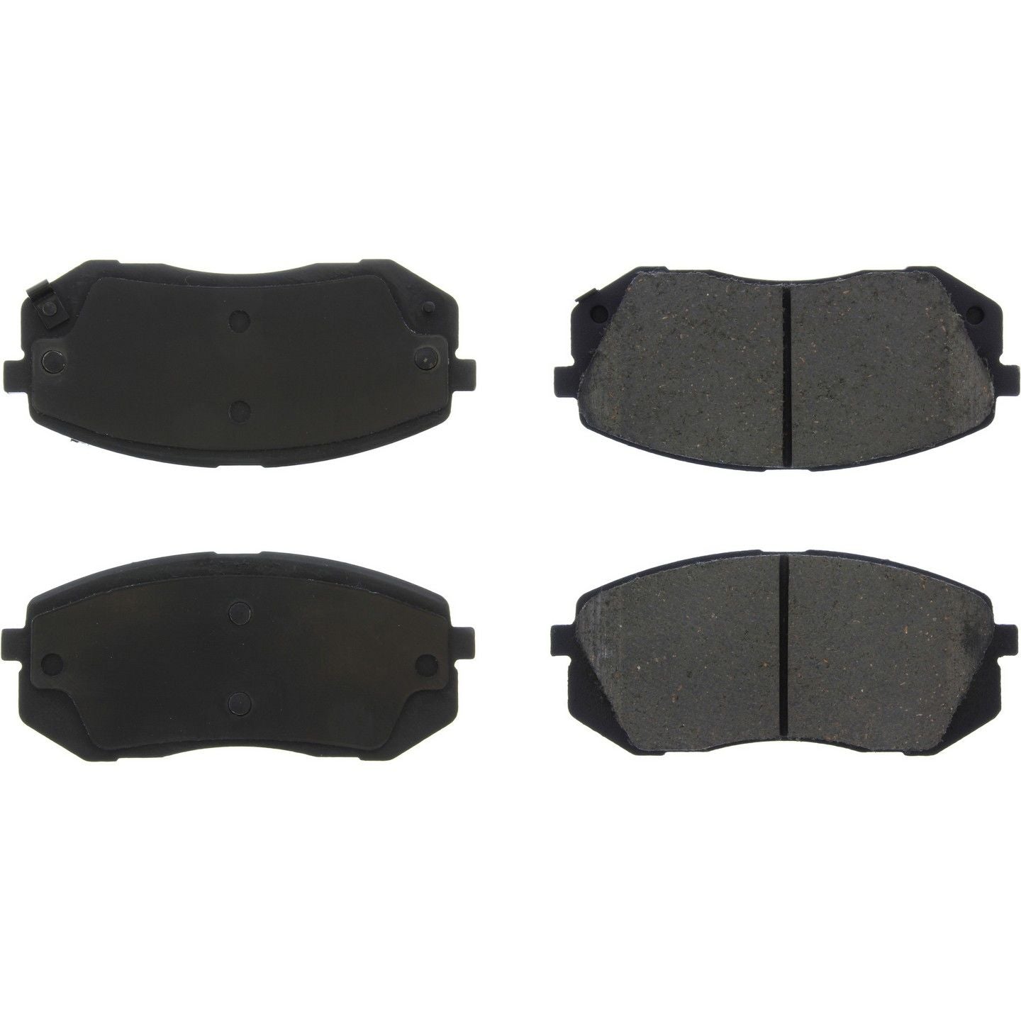 Posi Quiet Ceramic Brake Pads  top view frsport 105.18551