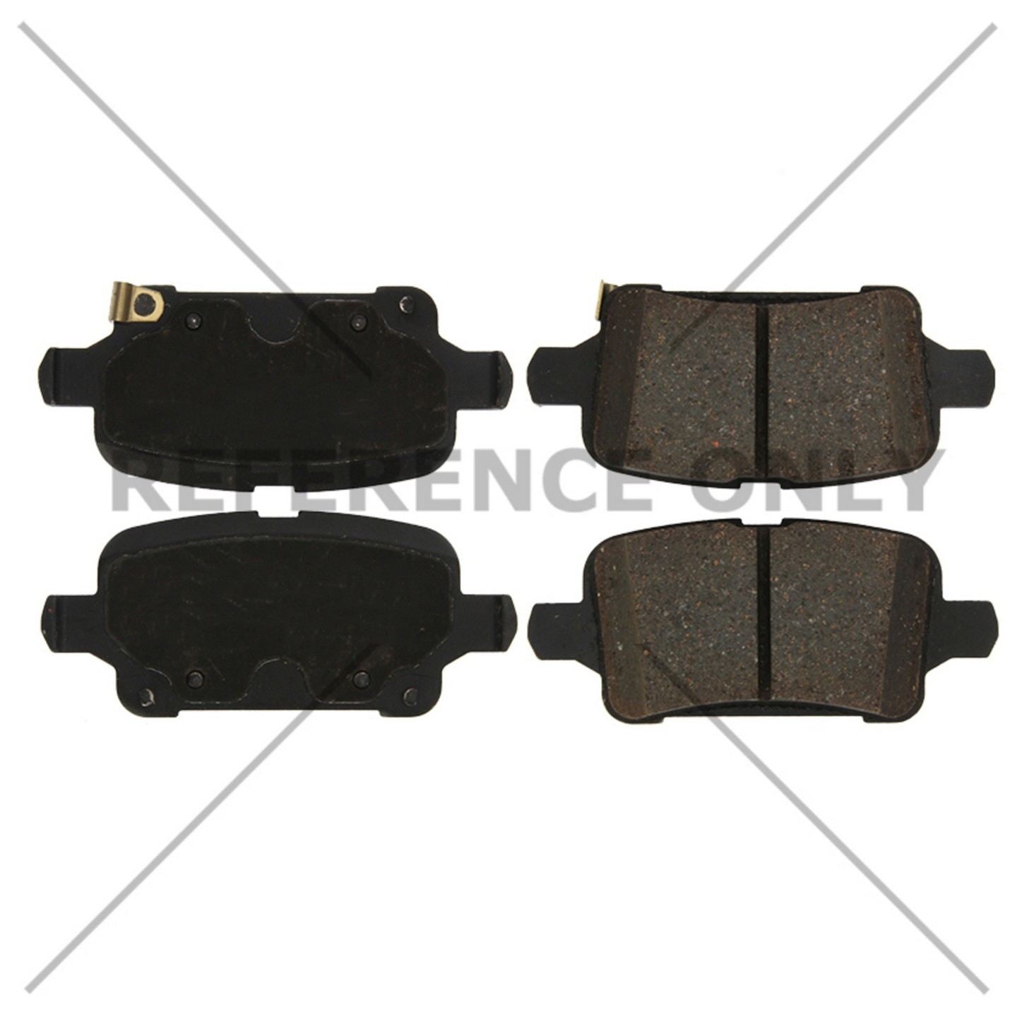 Stoptech Centric Posi-Quiet Ceramic Brake Pads - Rear 105.18570