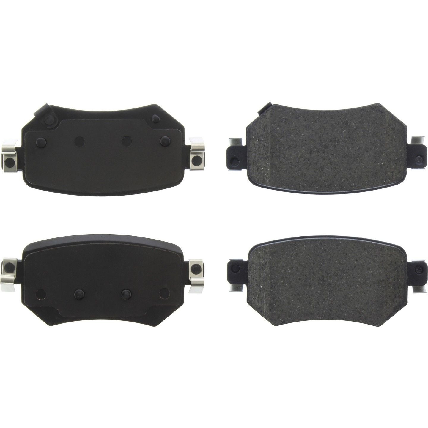 Posi Quiet Ceramic Brake Pads  top view frsport 105.18740