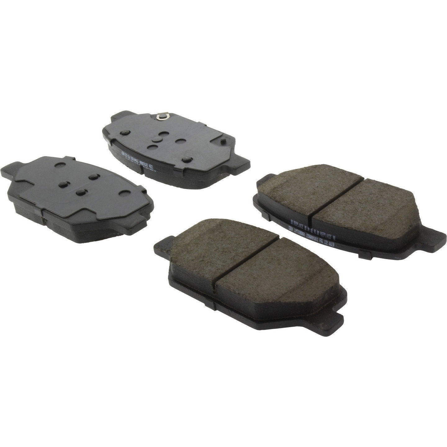 Stoptech Centric Posi-Quiet 17-19 Buick LaCrosse Ceramic Front Brake Pads 105.18860