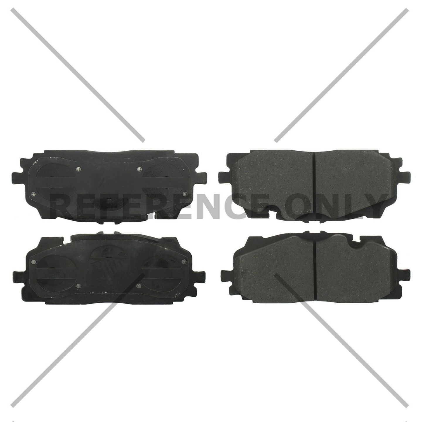 Stoptech PosiQuiet 16-18 Audi Q7 Premium Ceramic Front Brake Pads 105.18940