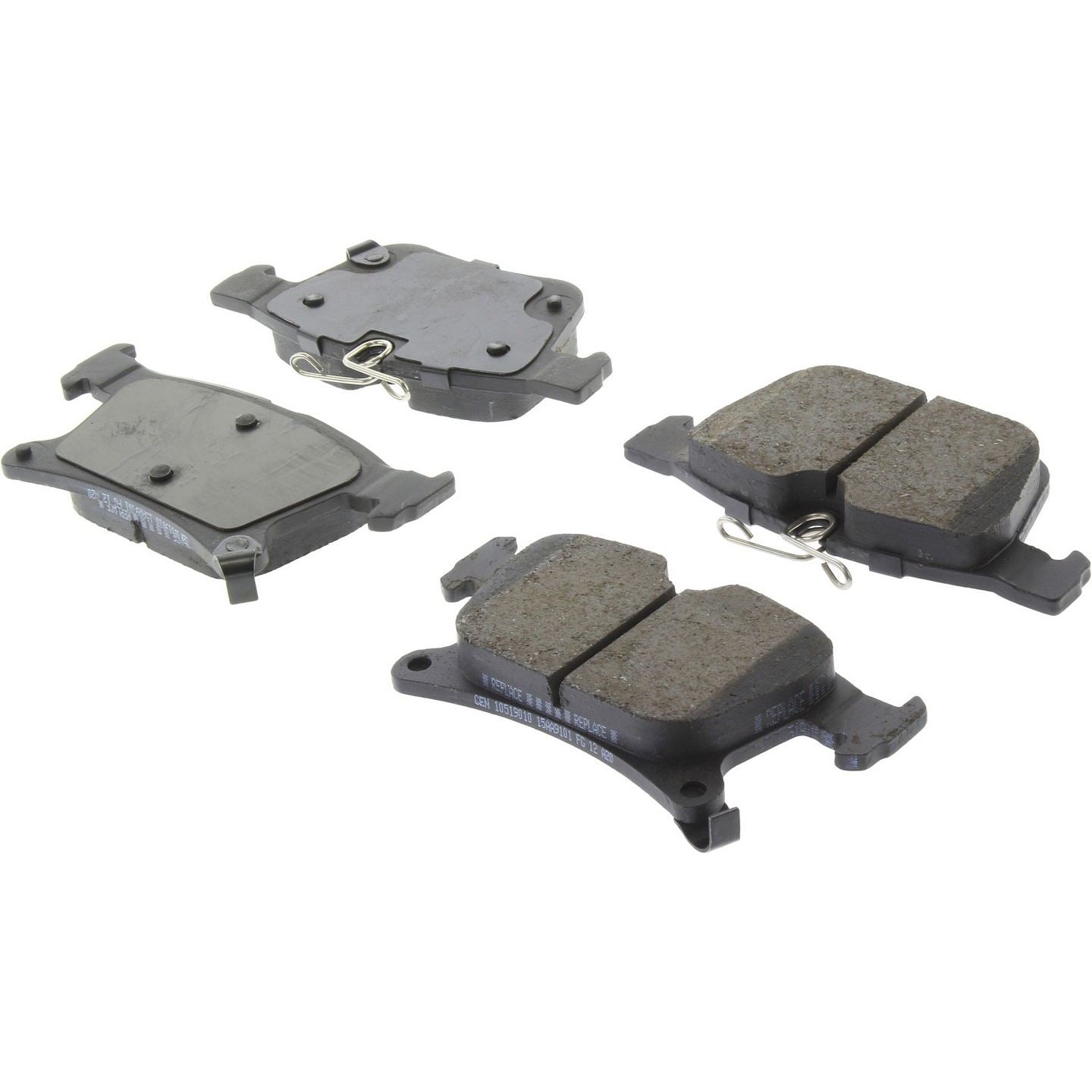 Stoptech PosiQuiet 17-20 Chrysler Pacifica Premium Ceramic Front Brake Pads 105.19010