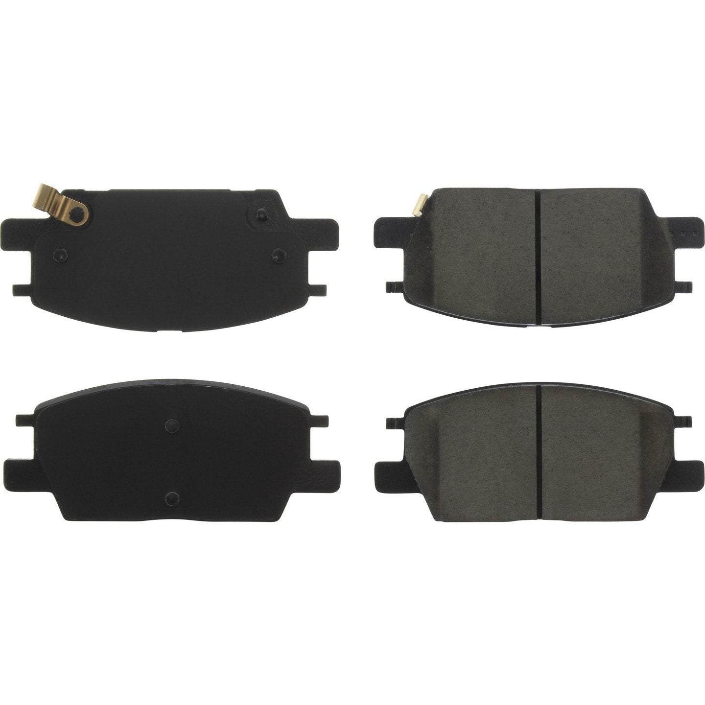 Posi Quiet Ceramic Brake Pads  top view frsport 105.19130