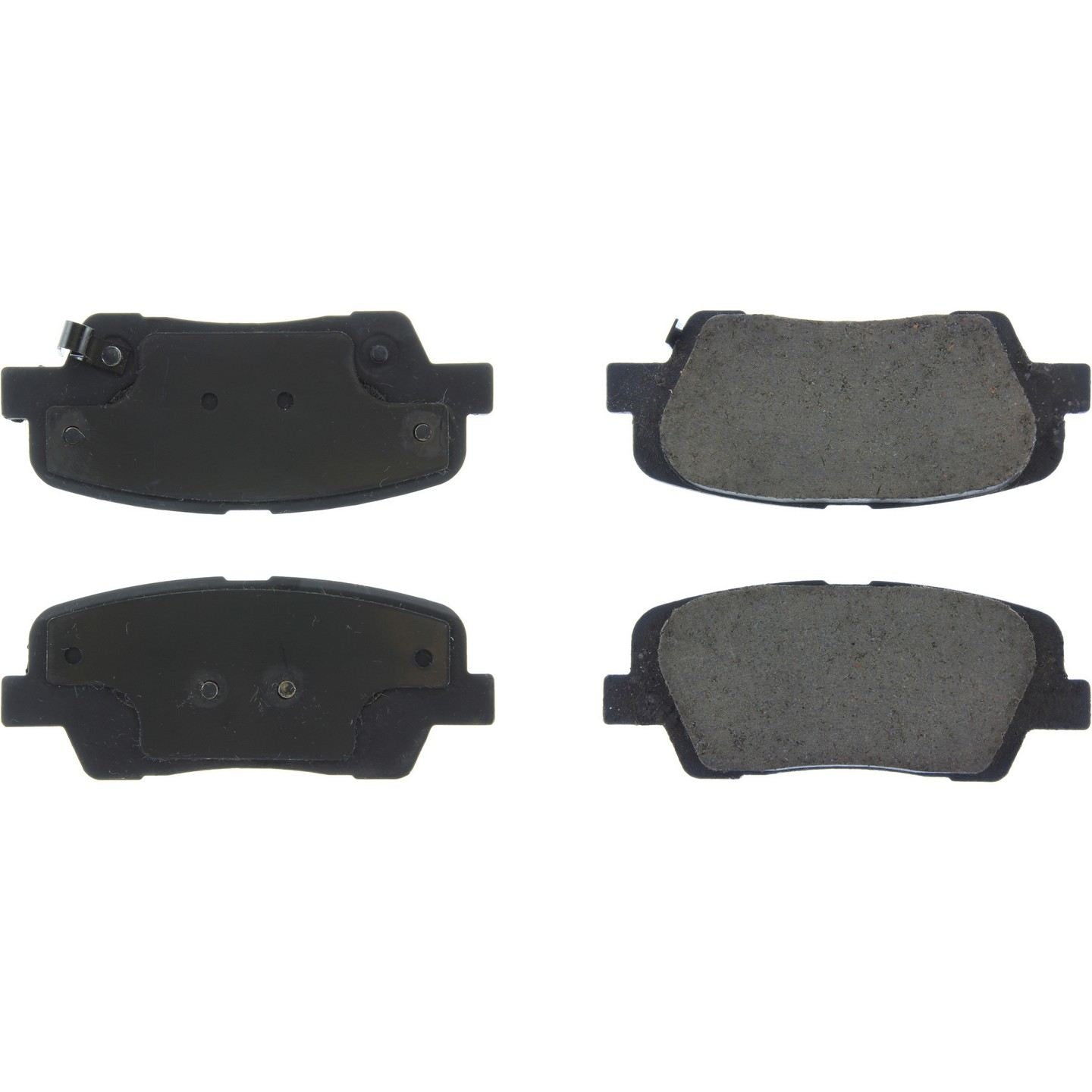 Posi Quiet Ceramic Brake Pads  top view frsport 105.19160