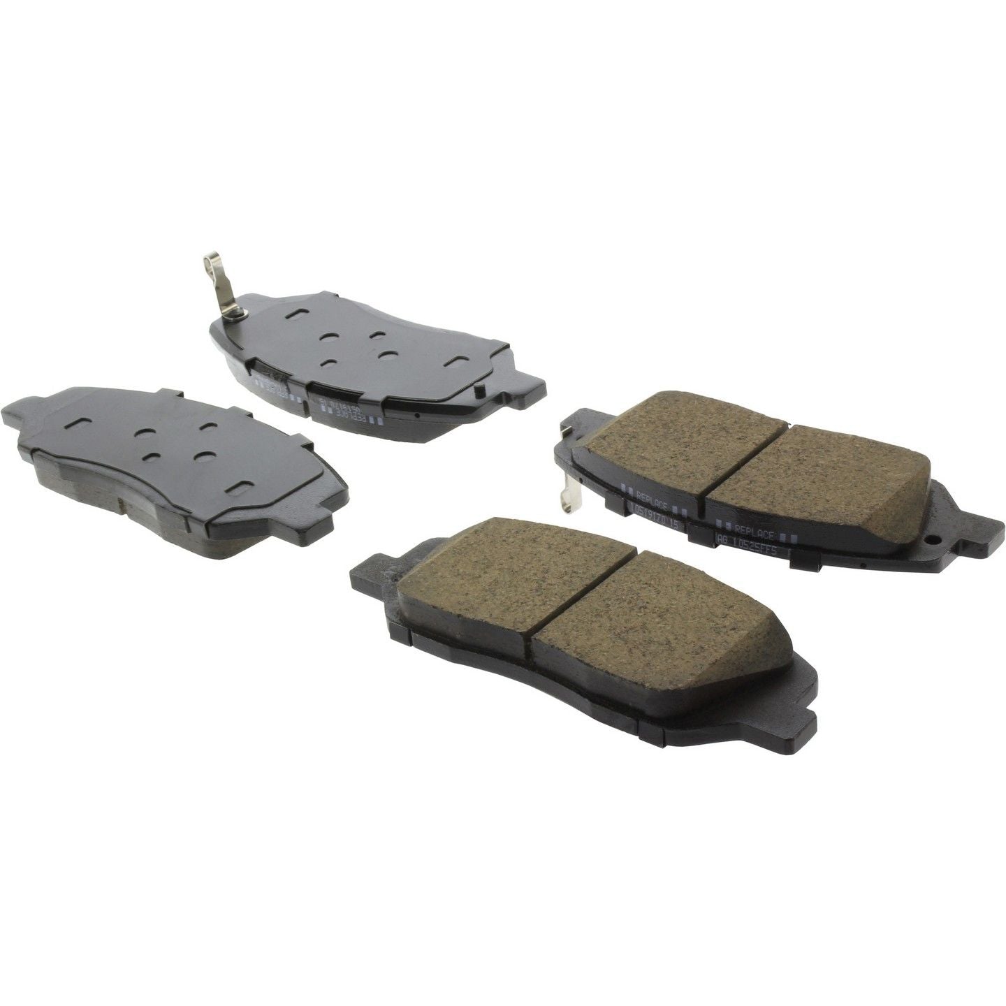 Stoptech Centric Posi-Quiet 17-18 Hyundai Santa Fe Ceramic Front Brake Pads 105.19170