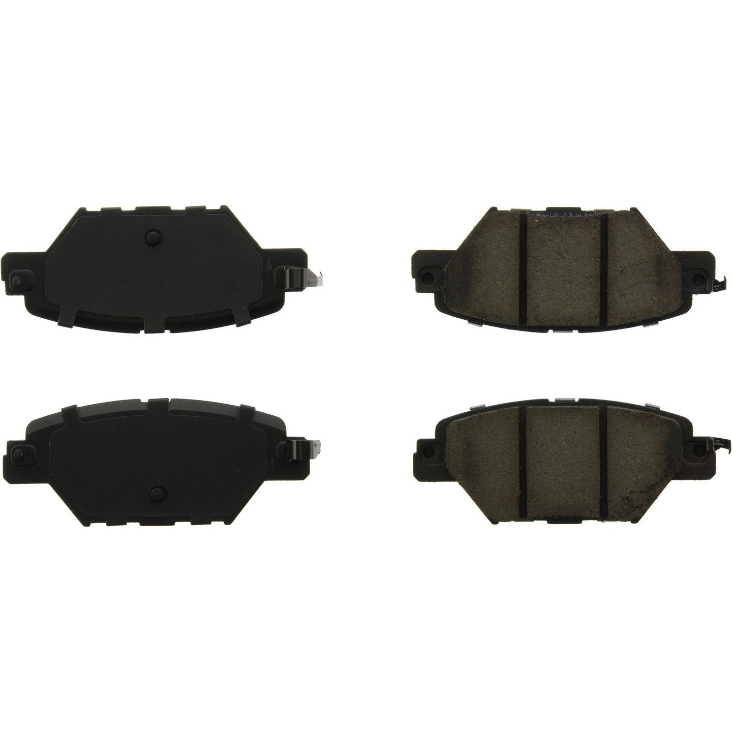 Posi Quiet Ceramic Brake Pads  top view frsport 105.19340