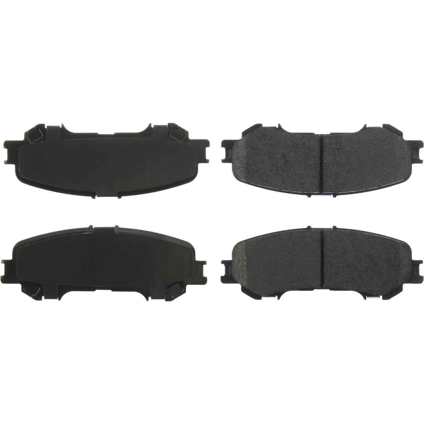 Posi Quiet Ceramic Brake Pads  top view frsport 105.20320