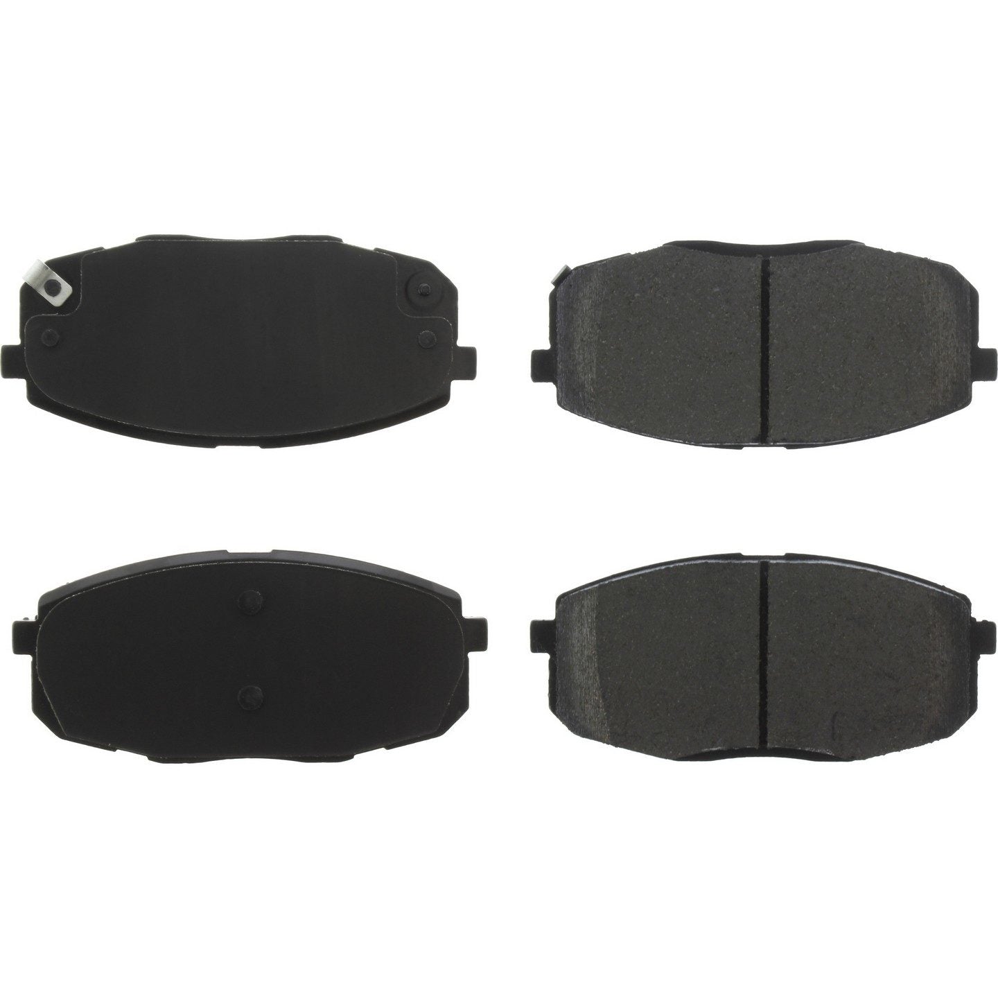 Posi Quiet Ceramic Brake Pads  top view frsport 105.20350