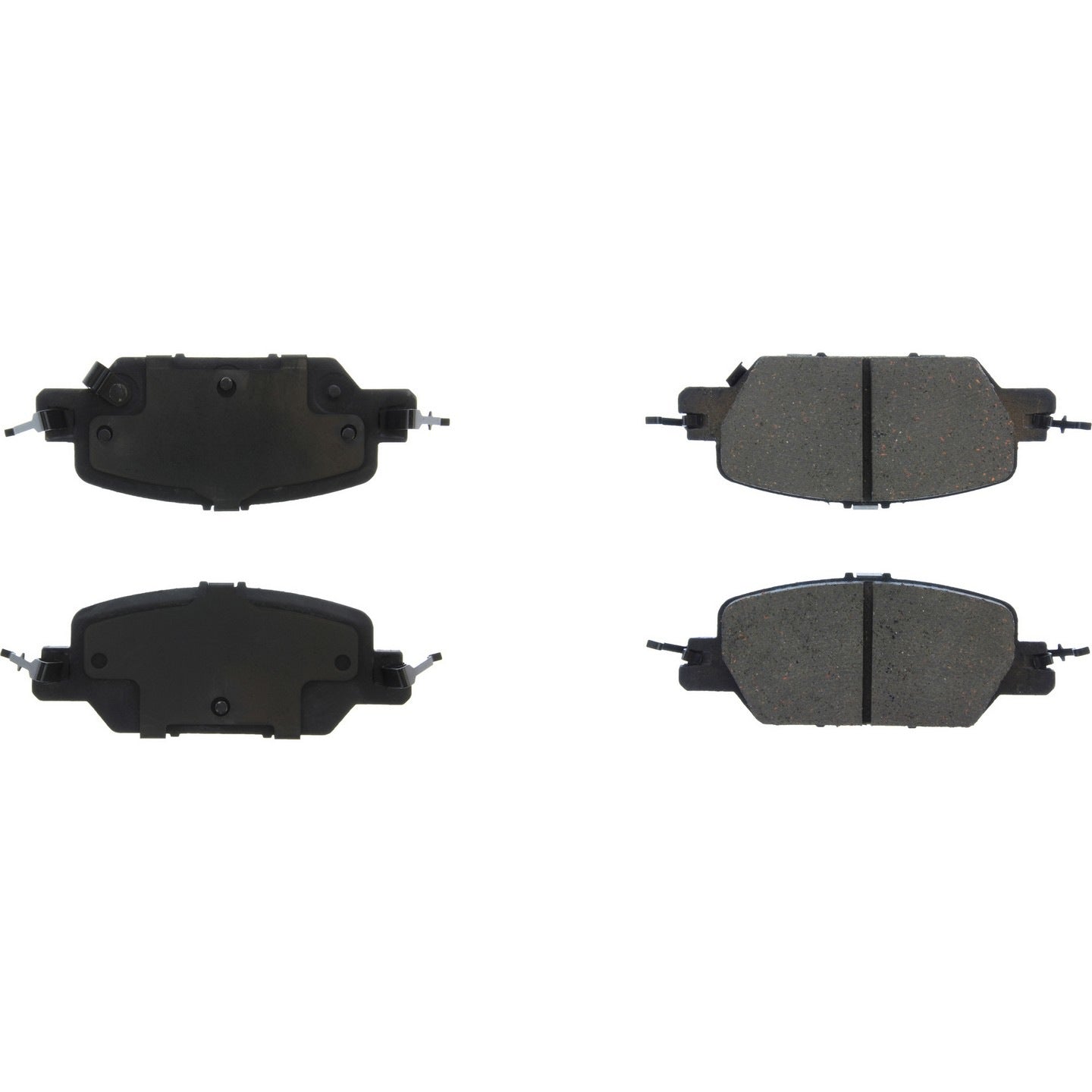 Posi Quiet Ceramic Brake Pads  top view frsport 105.20370