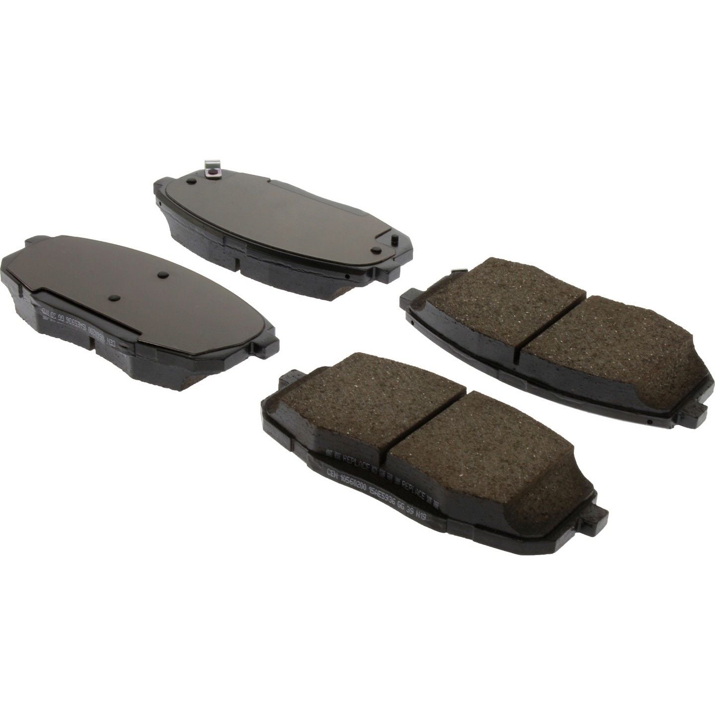 Stoptech Centric Posi-Quiet Ceramic Brake Pads w/Shims - Front 105.60200