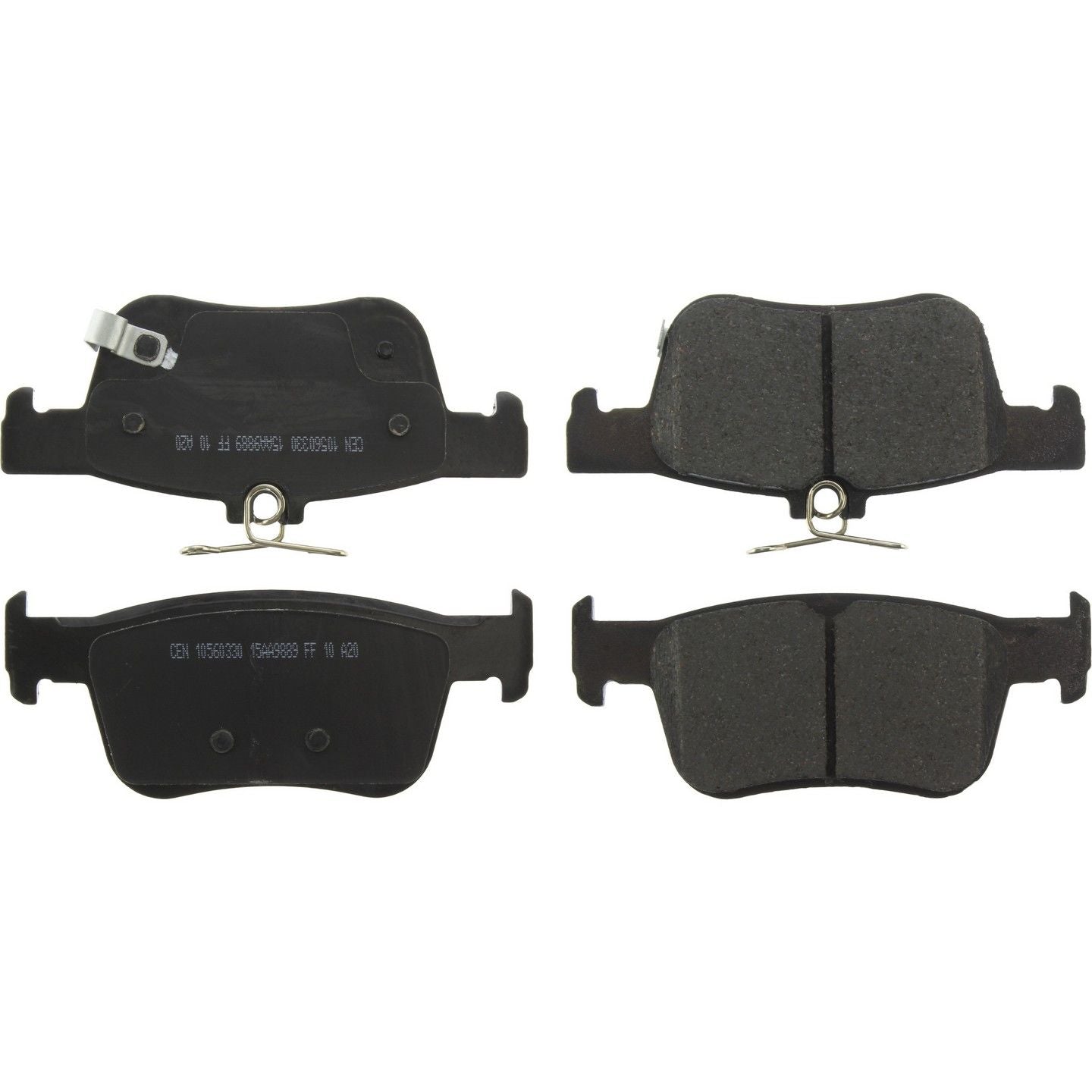 Stoptech PosiQuiet 18-19 Honda Accord Premium Ceramic Rear Brake Pads 105.60330