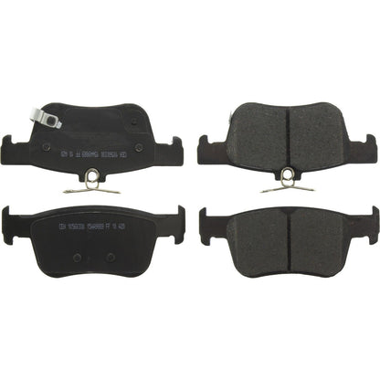 Stoptech PosiQuiet 18-19 Honda Accord Premium Ceramic Rear Brake Pads 105.60330