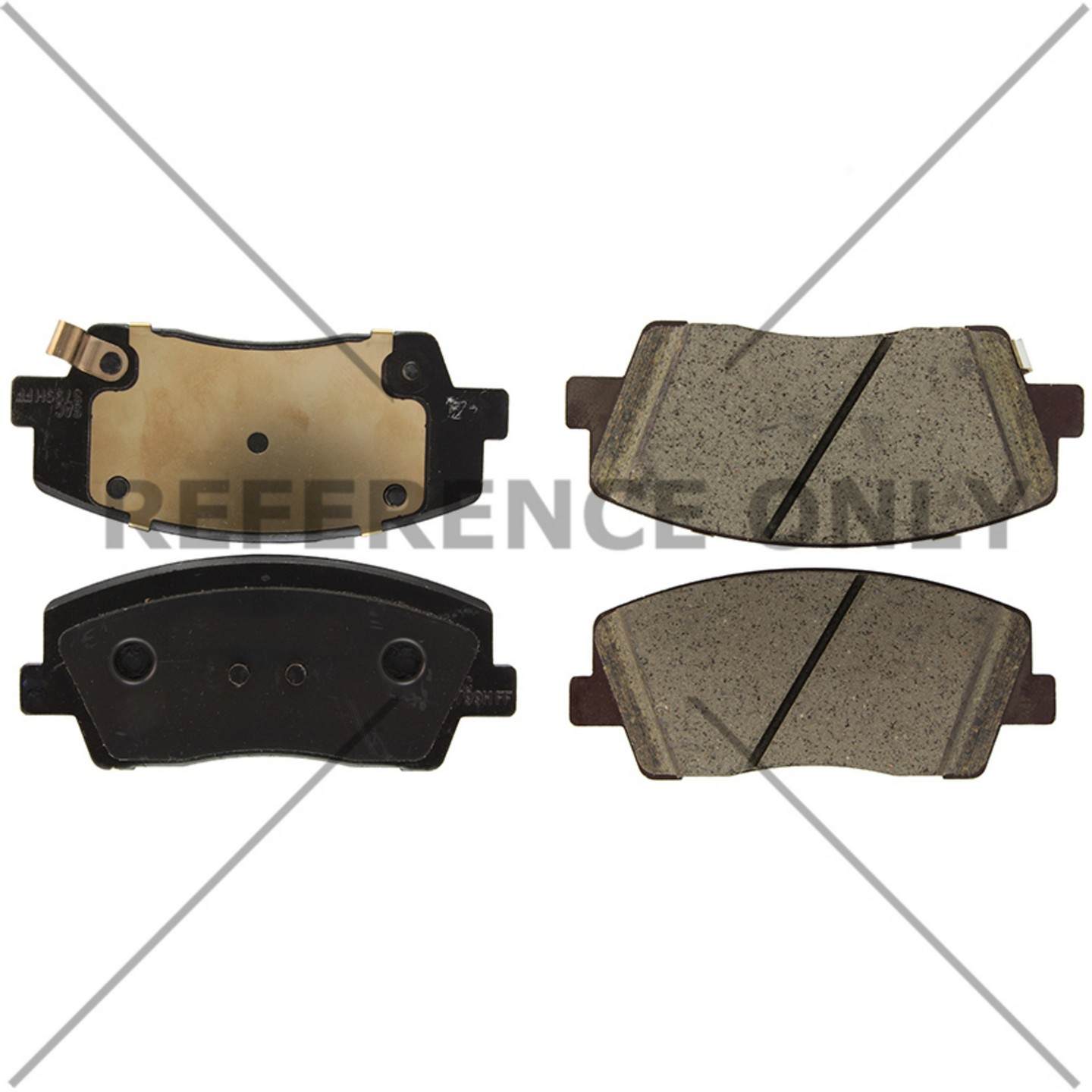 Stoptech Centric Posi-Quiet Ceramic 2018 Kia Stinger 2.0L Brake Pads - Front 105.60350