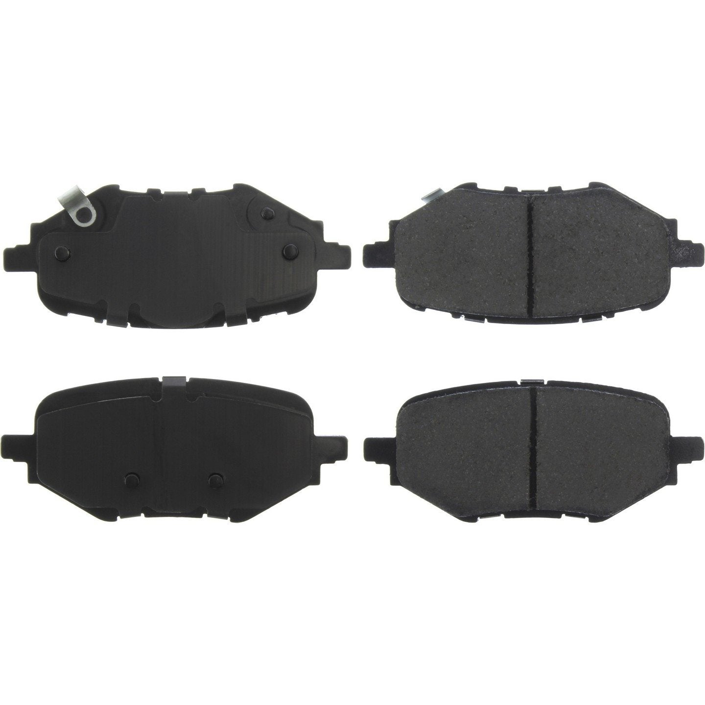 Posi Quiet Ceramic Brake Pads  top view frsport 105.60360