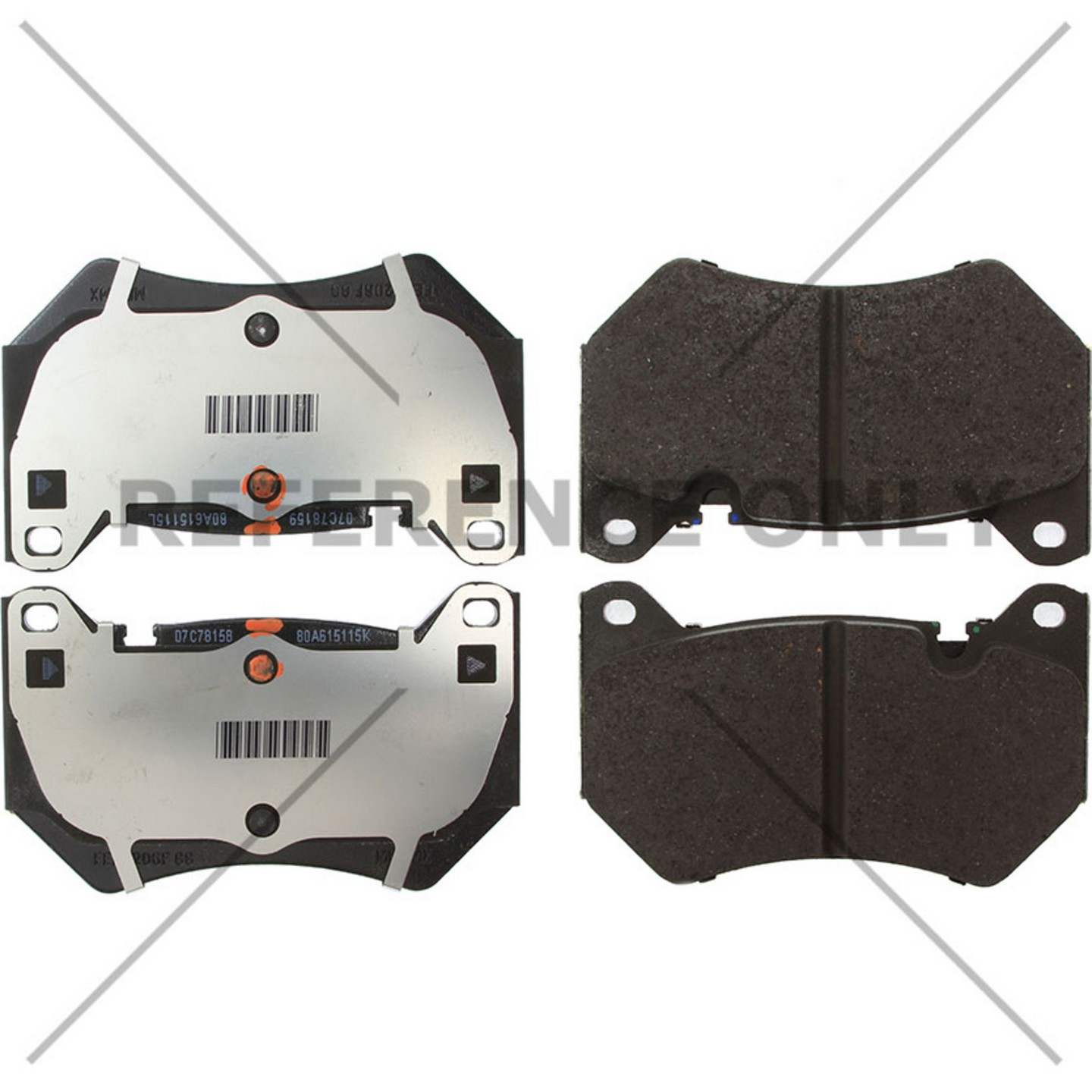 Stoptech Centric 11 Audi Q5 Front PosiQuiet Ceramic Brake Pads 105.60600