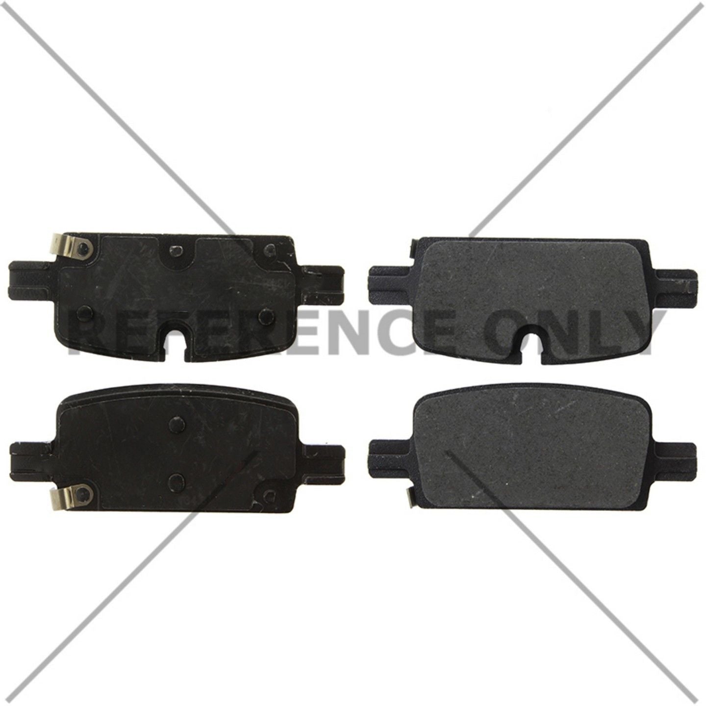 Stoptech Centric 19-20 Chevrolet Silverado 1500 Posi-Quiet Ceramic Brake Pads - Rear 105.60660
