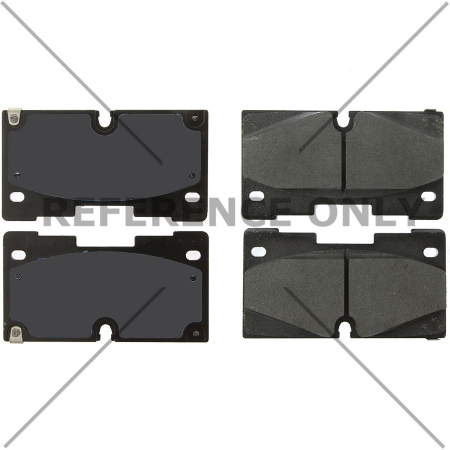 Stoptech Centric 19-21 Chevrolet Silverado 1500 Posi-Quiet Ceramic Front Brake Pads 105.60670