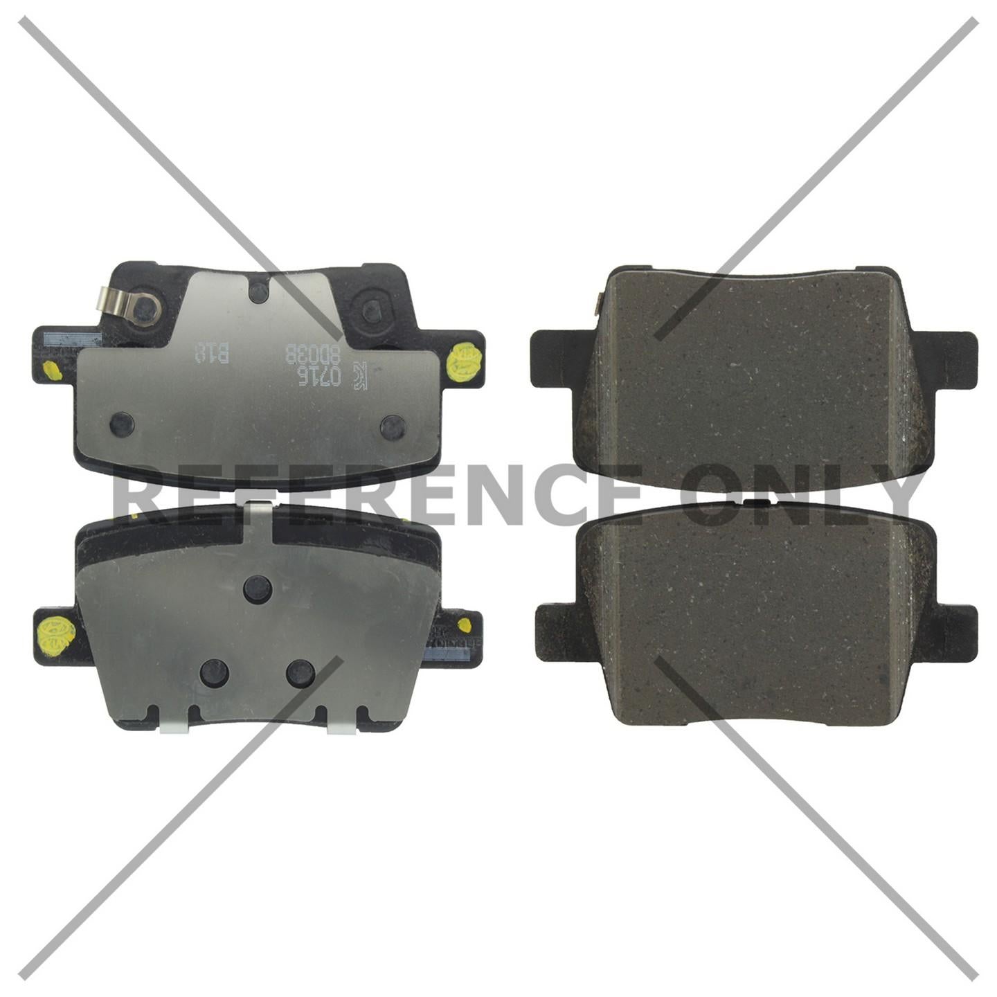 Stoptech Centric 19-20 Kia Genesis G90 Posi-Quiet Ceramic Brake Pads - Rear 105.61030