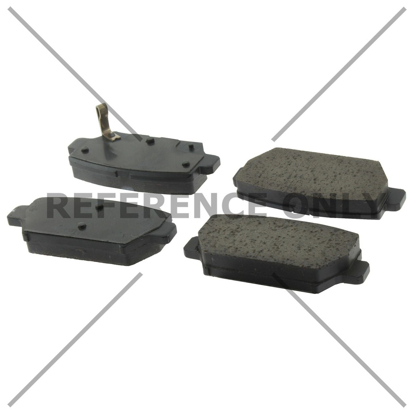 Stoptech Centric 18-20 Mitsubishi Eclipse Cross Posi-Quiet Ceramic Brake Pads - Rear 105.61350