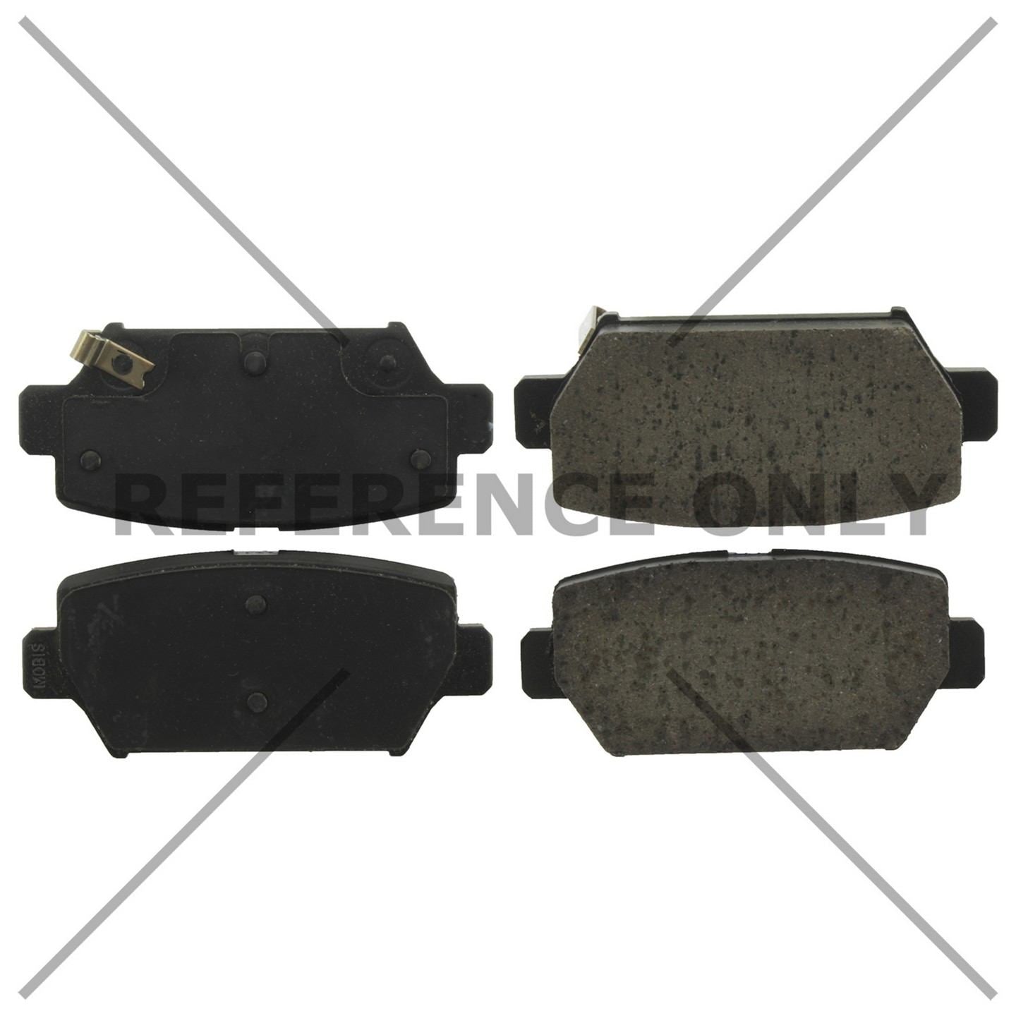 Stoptech Centric 18-20 Mitsubishi Eclipse Cross Posi-Quiet Ceramic Brake Pads - Rear 105.61350