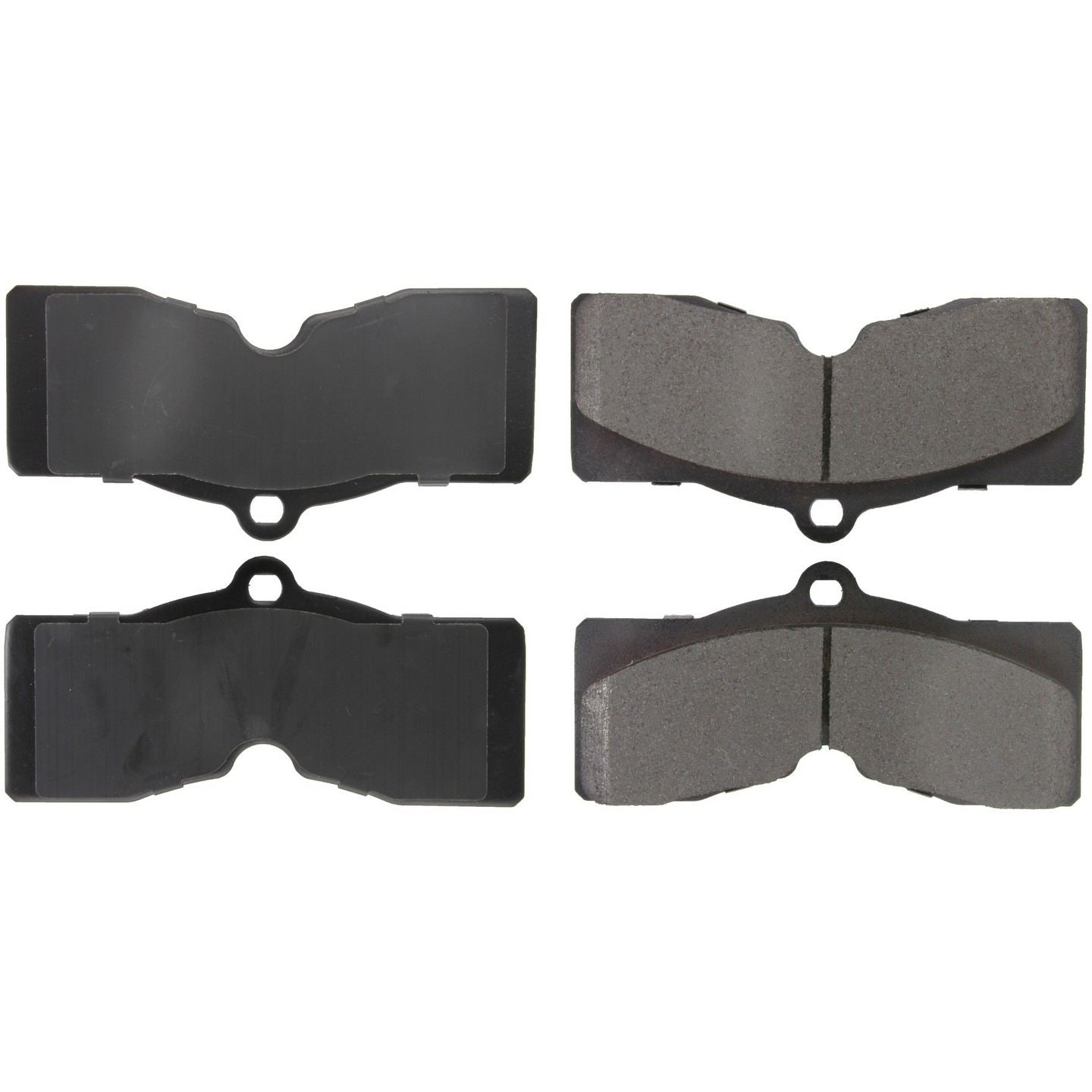 Stoptech Centric Posi-Quiet Extended Wear Brake Pads w/Shims & Hardware - Front/Rear 106.00080