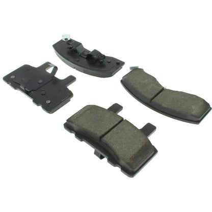 Stoptech PosiQuiet 96-02 Chevy Express Extended Wear Front Brake Pads 106.03700