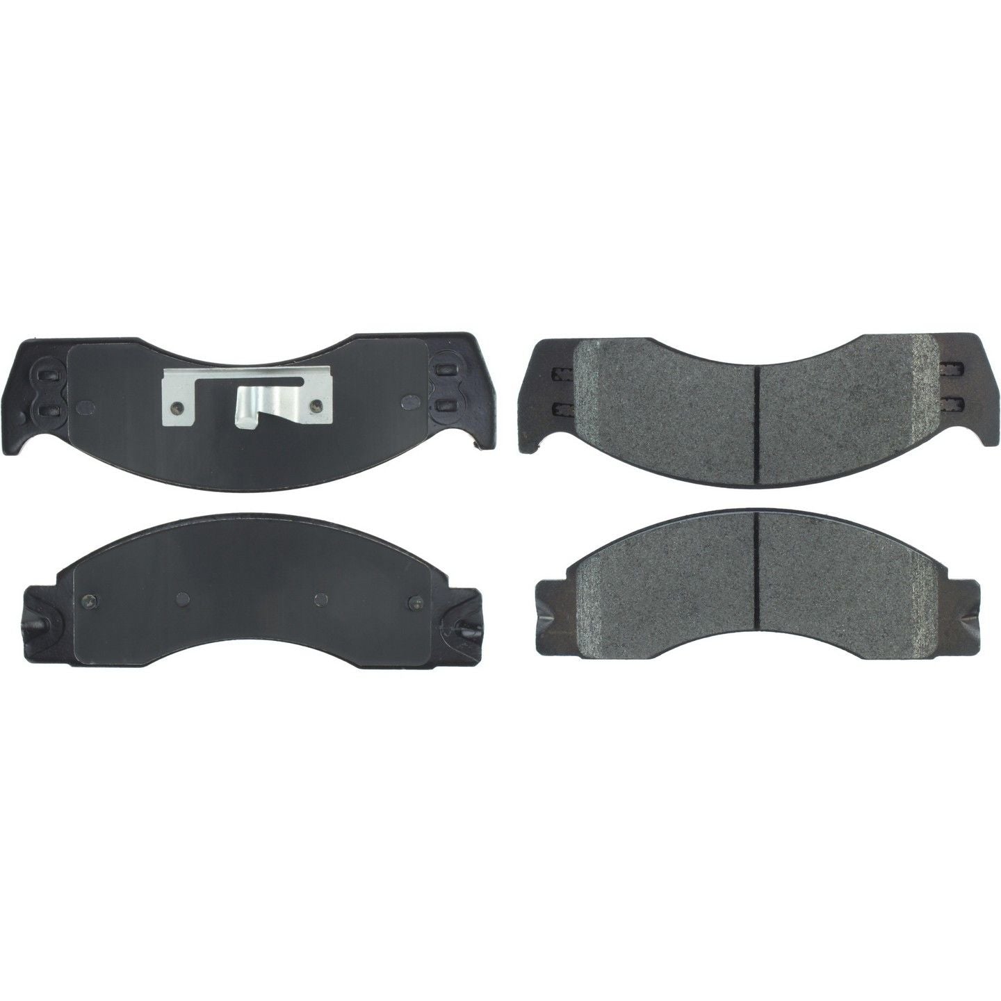 Stoptech Centric Posi-Quiet Extended Wear Brake Pads w/Hardware - Front/Rear 106.04110