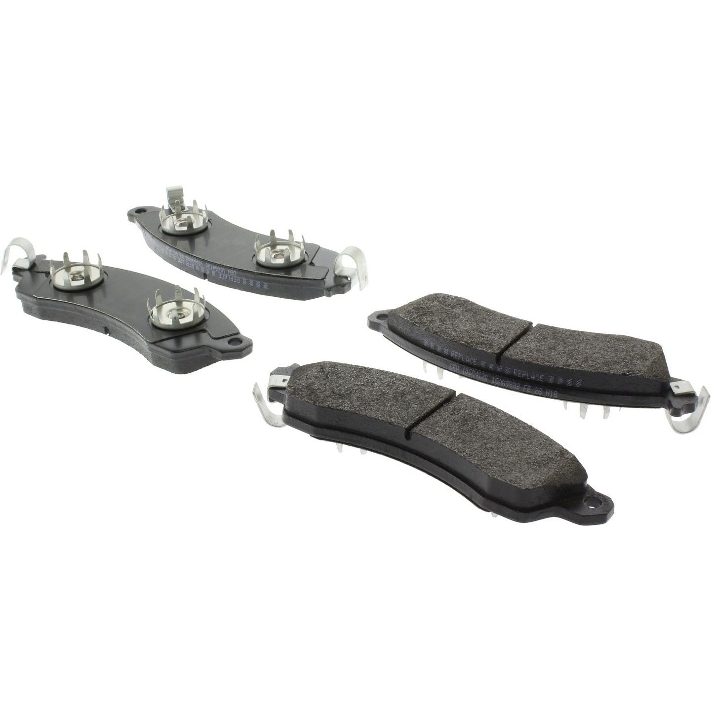 Stoptech PosiQuiet 94-04 Ford Mustang Extended Wear Semi-Metallic Front Brake Pads 106.04120