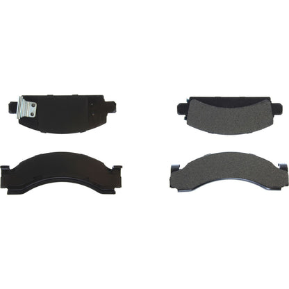 Stoptech Centric Posi-Quiet Extended Wear Brake Pads w/Shims & Hardware - Front/Rear 106.05430