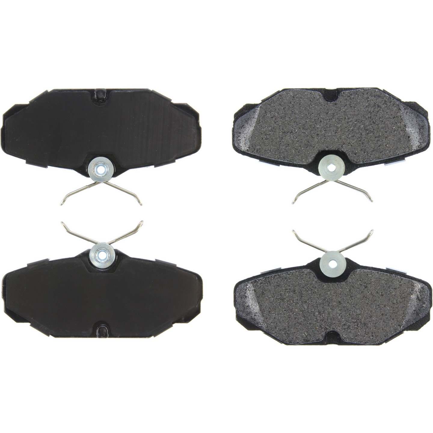 Stoptech Centric Posi-Quiet Extended Wear Brake Pads w/Hardware - Rear 106.06100